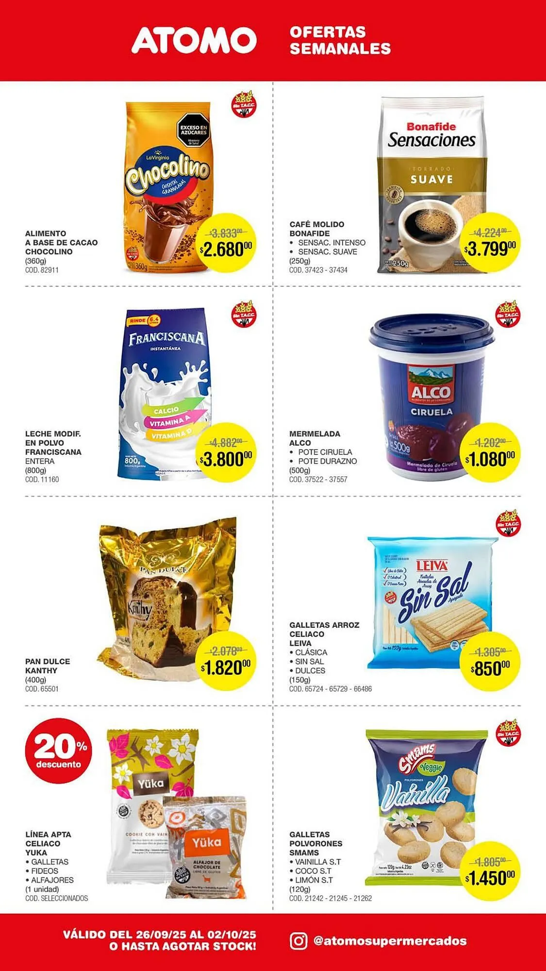 Ofertas de Catálogo Atomo Conviene 26 de septiembre al 4 de octubre 2025 - Página 4 del catálogo