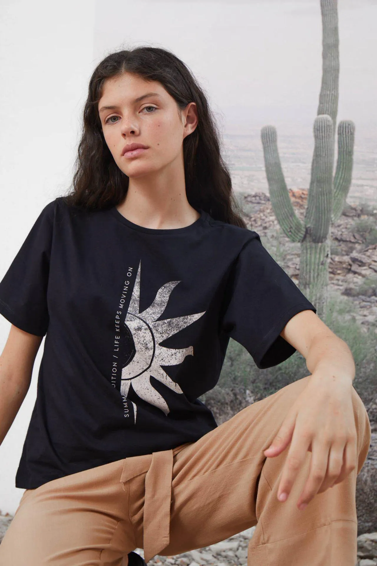 Musculosa Magnolia Negra