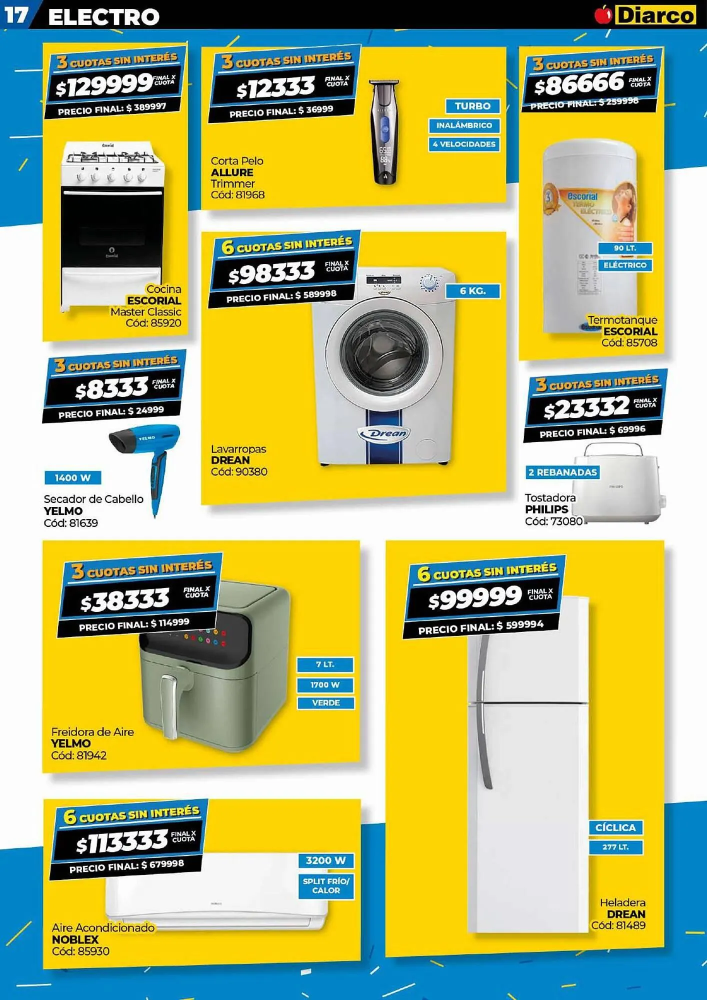 Ofertas de Catálogo Diarco 31 de marzo al 4 de abril 2025 - Página 17 del catálogo