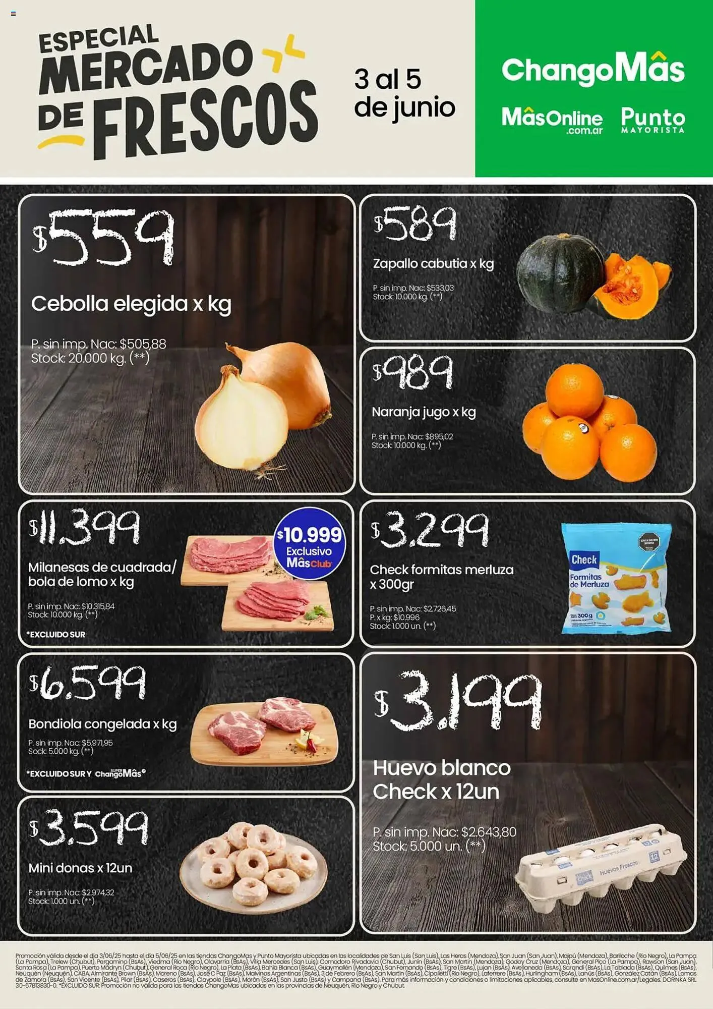 Ofertas de Catálogo Changomas 3 de junio al 5 de junio 2025 - Página 1 del catálogo