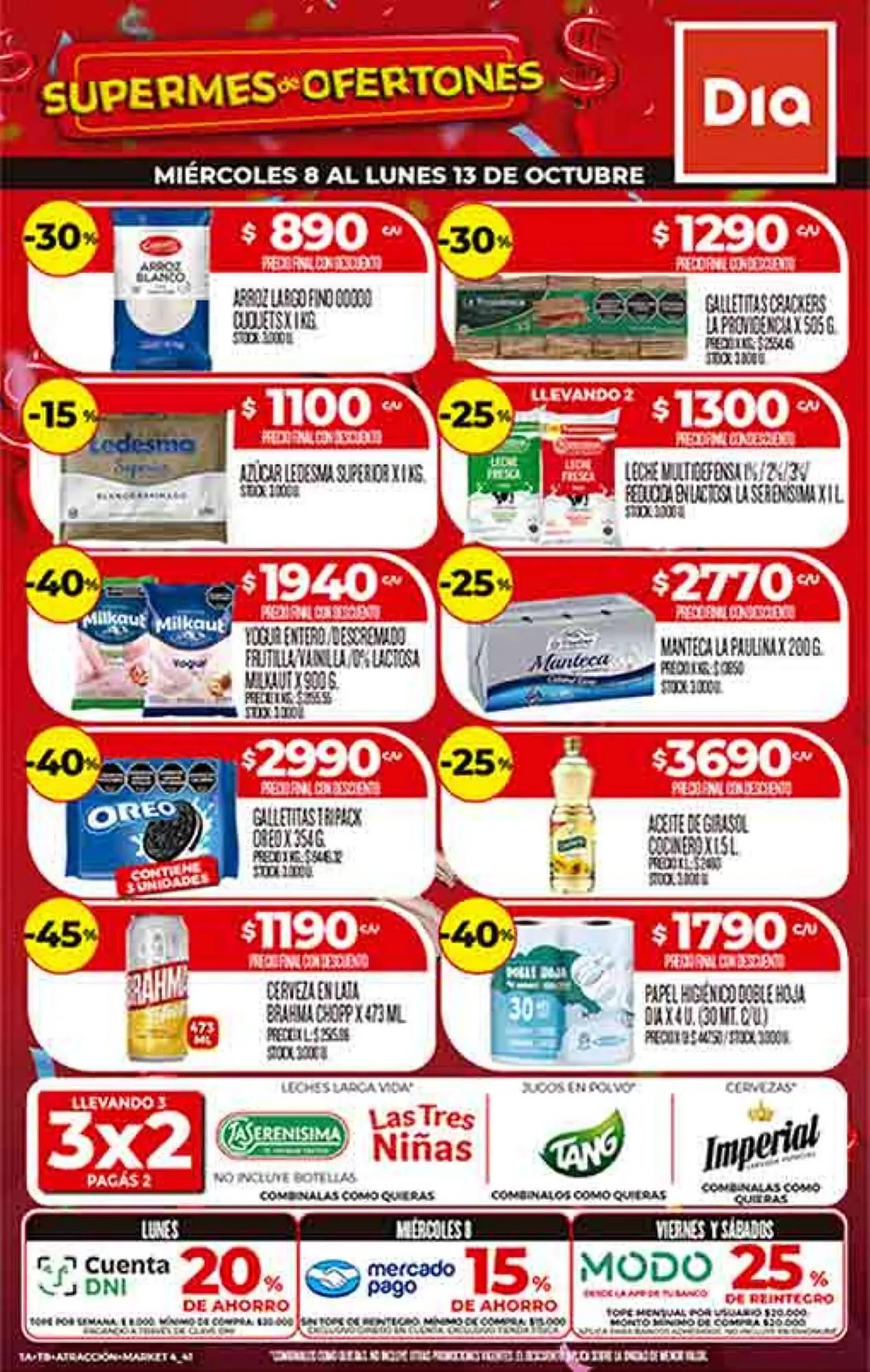 Ofertas de Folleto Supermercados DIA 7 de octubre al 13 de octubre 2025 - Página 1 del catálogo