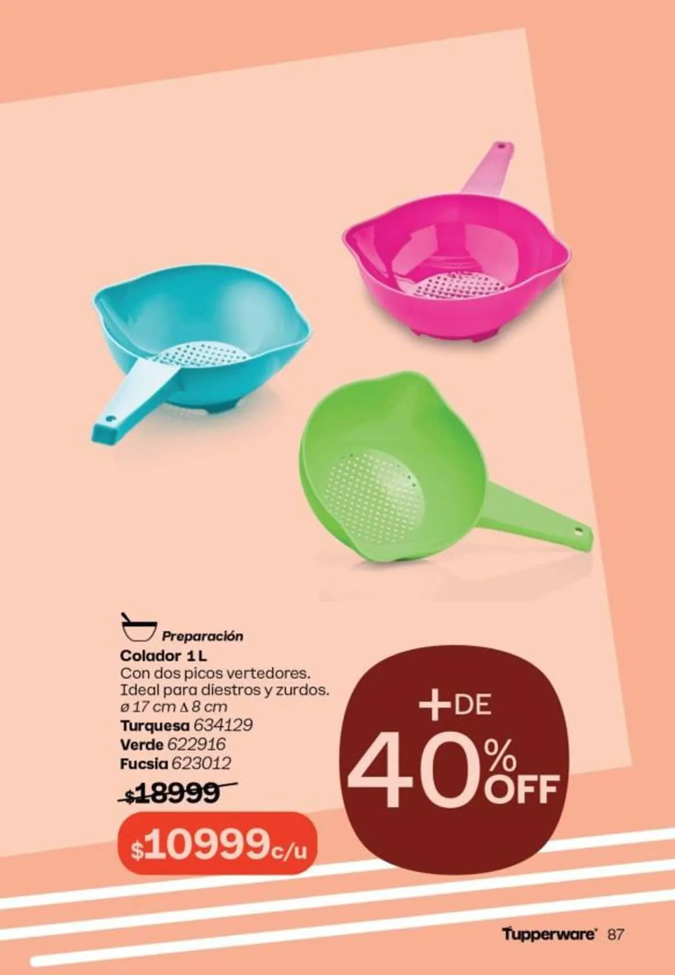 Ofertas de Catálogo Tupperware 4 de abril al 30 de abril 2025 - Página 88 del catálogo