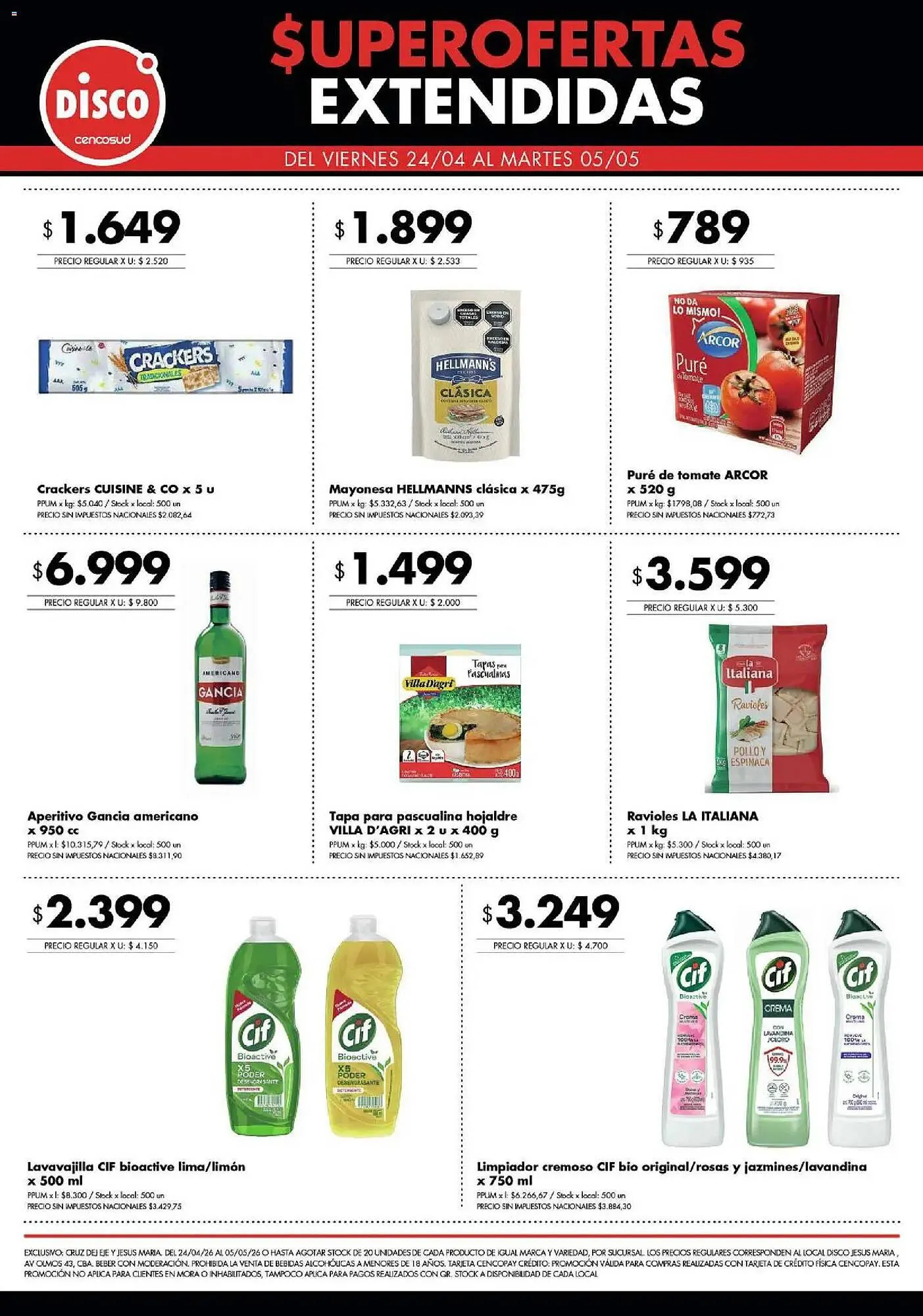 Ofertas de Folleto Disco 24 de abril al 5 de mayo 2026 - Página 1 del catálogo