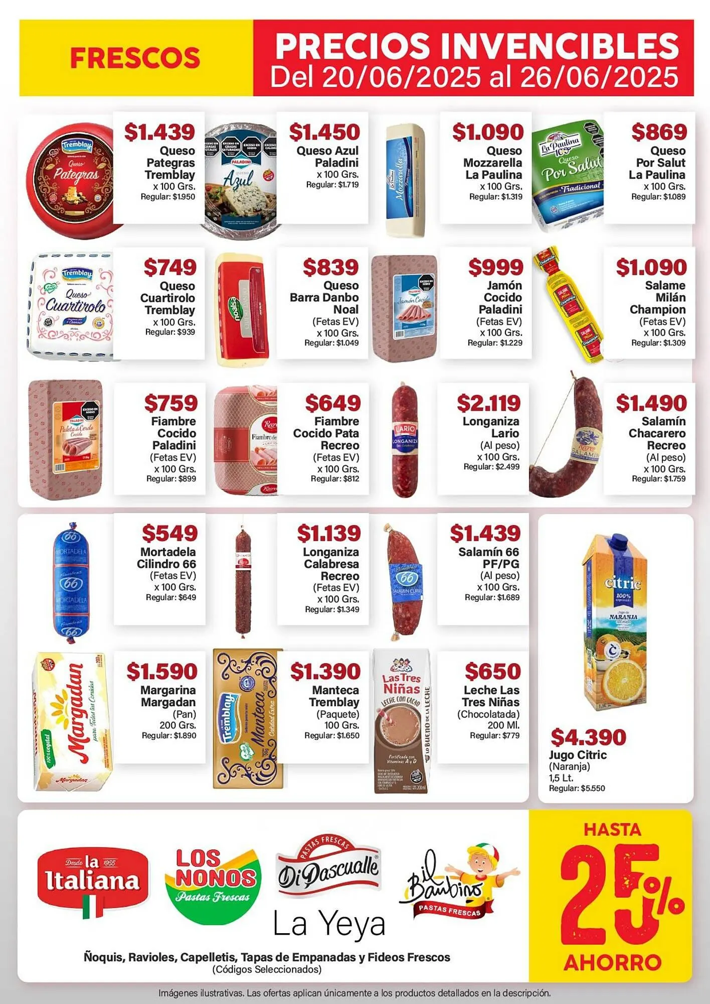 Ofertas de Catálogo Supermercados Aiello 20 de junio al 26 de junio 2025 - Página 6 del catálogo