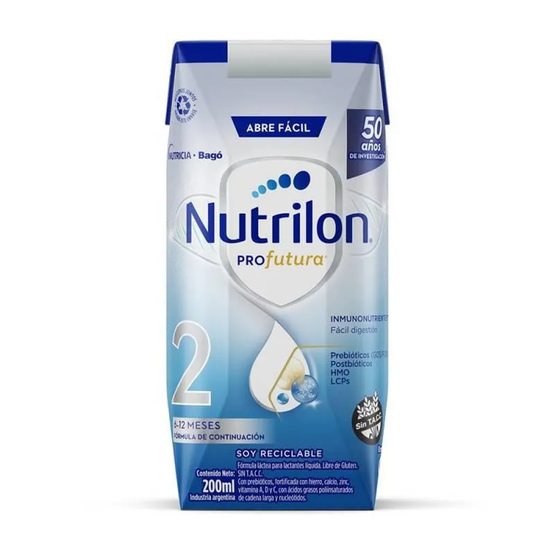 Formula Lactea LV Etapa 2 Profutura Nutrilón x 200 cc.