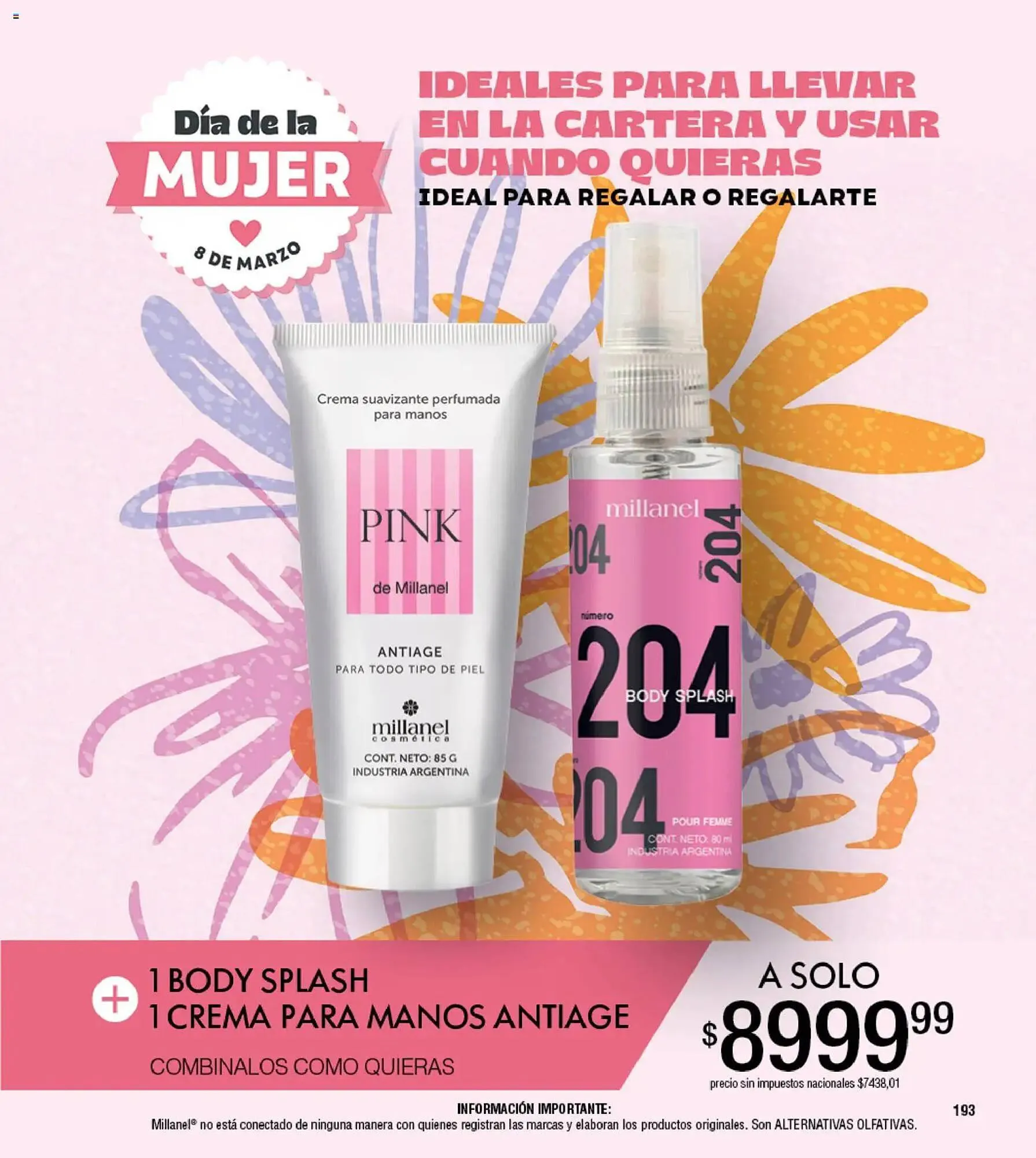 Ofertas de Catálogo Millanel Cosmética 2 de marzo al 29 de marzo 2026 - Página 193 del catálogo