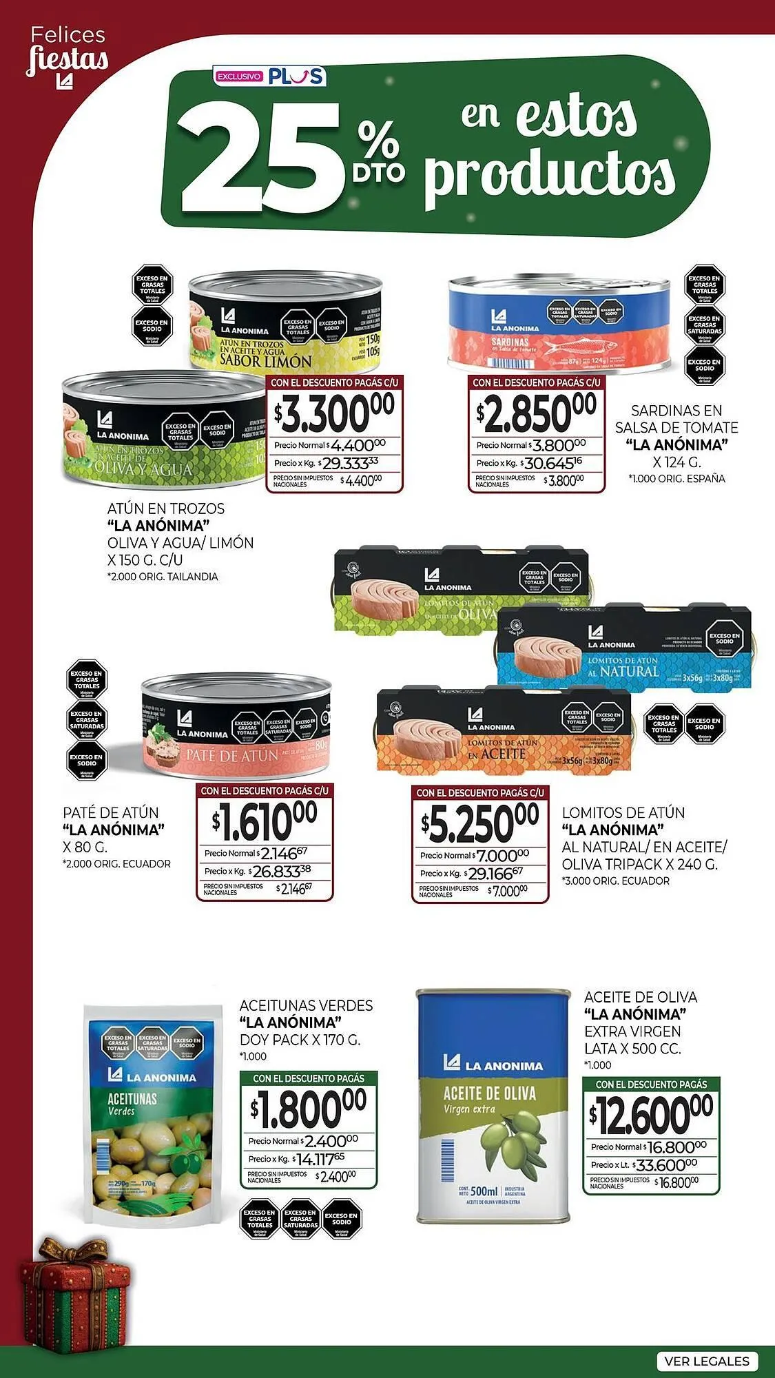 Ofertas de Catálogo La Anonima 18 de diciembre al 25 de diciembre 2025 - Página 12 del catálogo