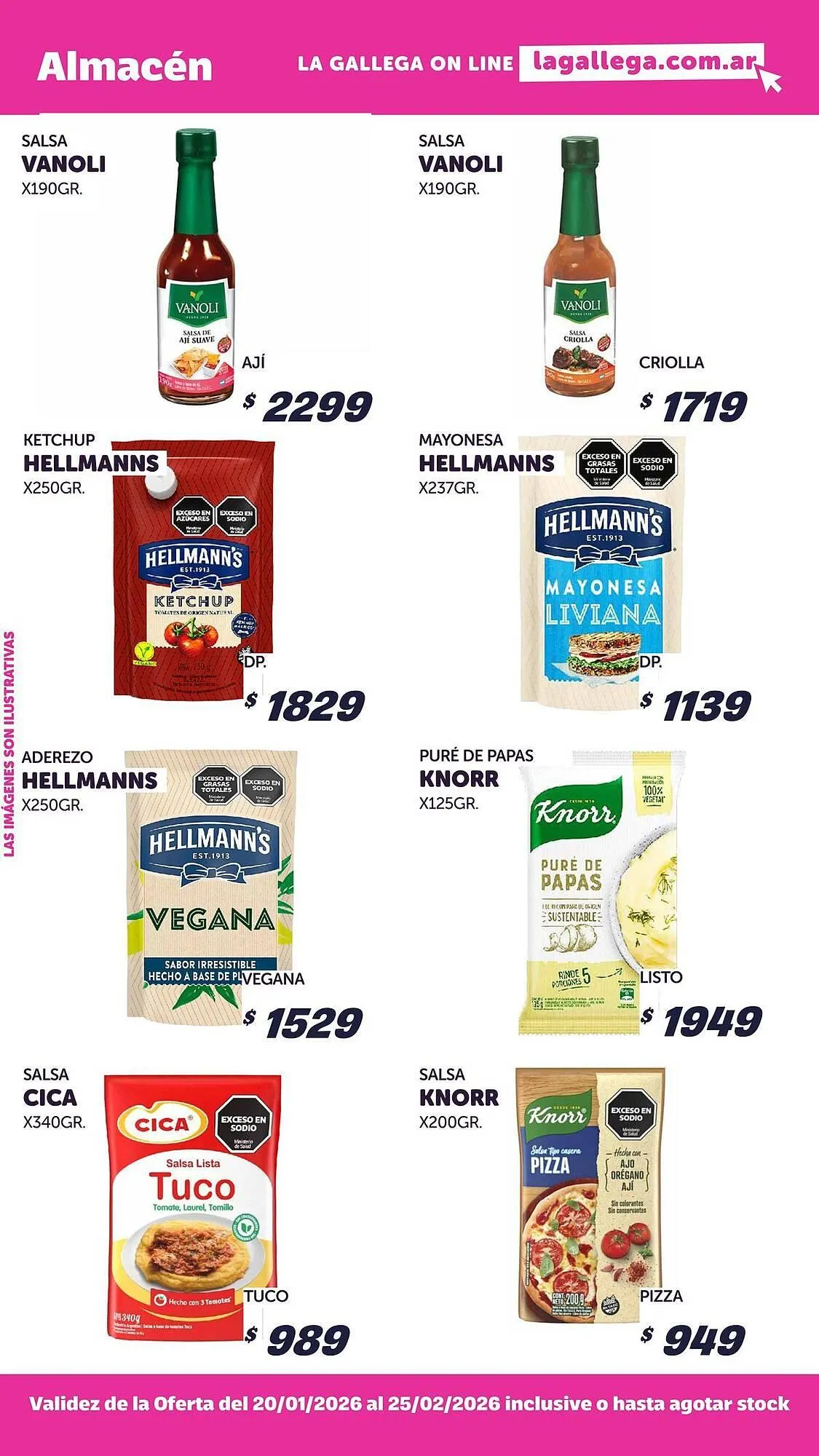 Ofertas de Catálogo La Gallega Supermercados 13 de febrero al 25 de febrero 2026 - Página 3 del catálogo