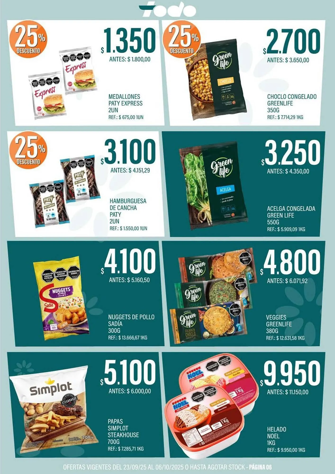 Ofertas de Catálogo Supermercados Todo 23 de septiembre al 31 de diciembre 2025 - Página 6 del catálogo