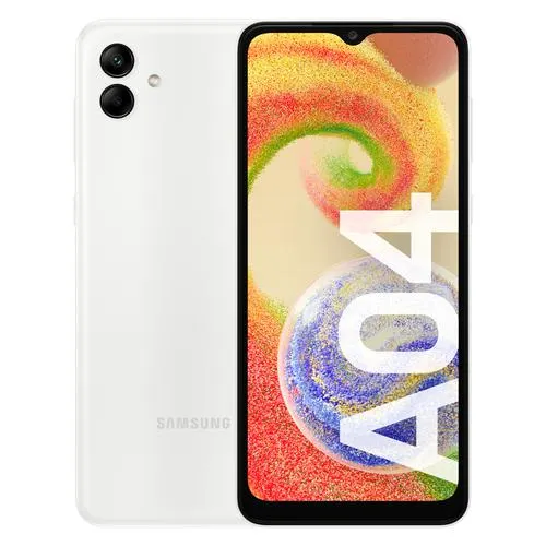 Celular Samsung A04 6.5" 4/64GB blanco