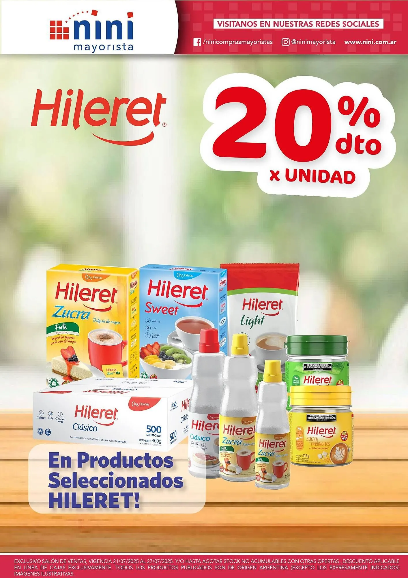 Ofertas de Catálogo Nini Mayorista 21 de julio al 27 de julio 2025 - Página 1 del catálogo