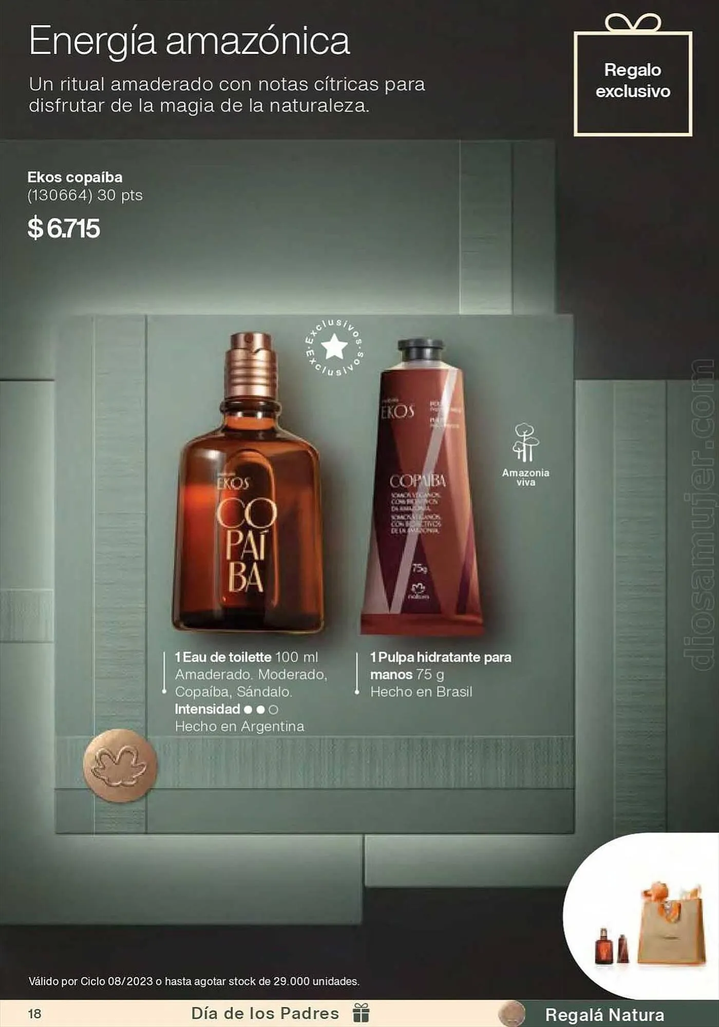 Ofertas de Catálogo Natura 5 de mayo al 31 de agosto 2023 - Página 18 del catálogo