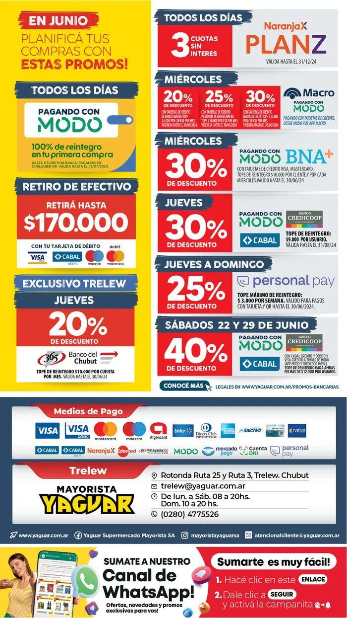 Ofertas de Ofertas Supermercados Yaguar Trelew 1 de julio al 7 de julio 2024 - Página 21 del catálogo