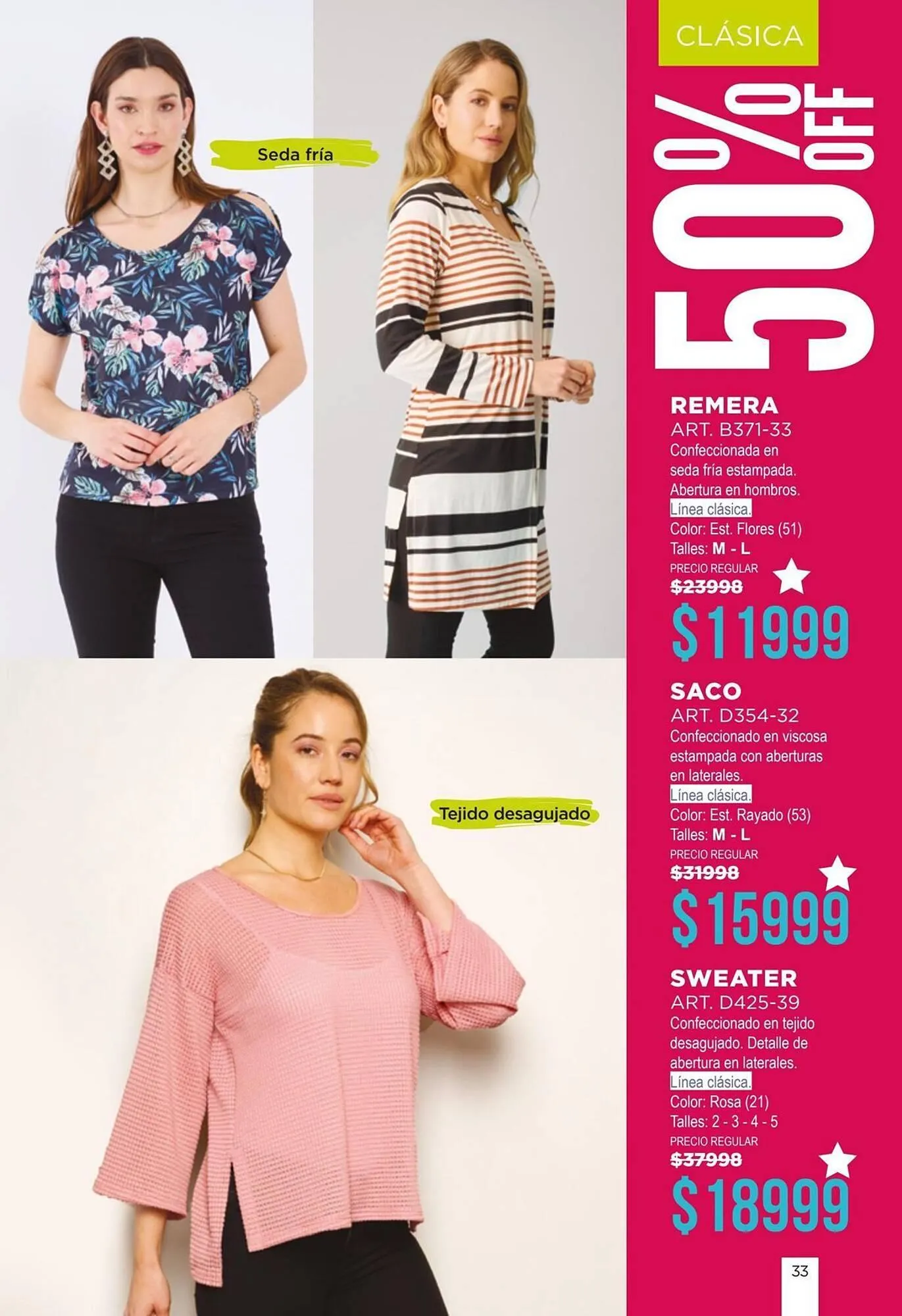 Ofertas de Catálogo Juana Bonita 9 de abril al 22 de abril 2025 - Página 33 del catálogo