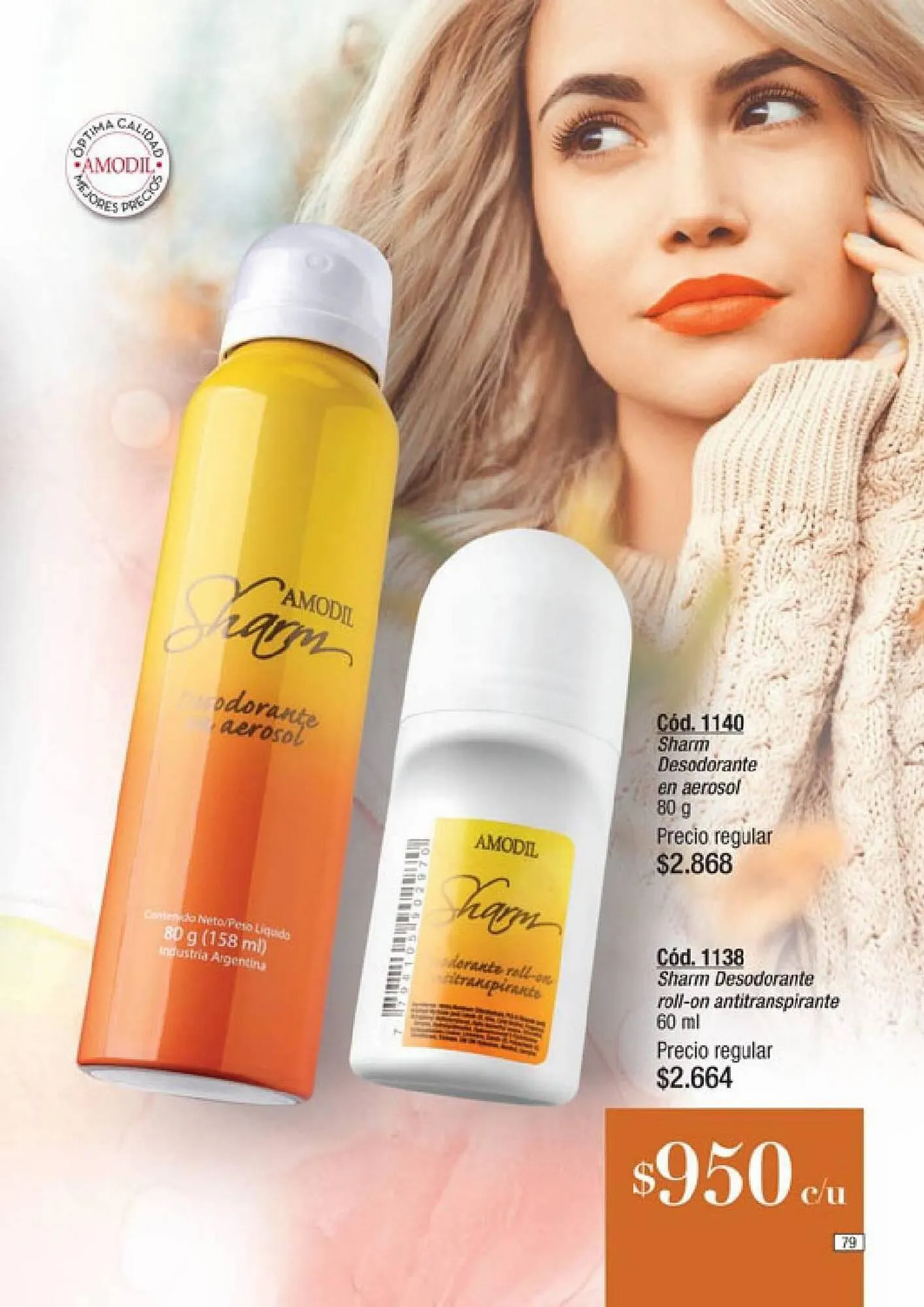Ofertas de Catálogo Amodil 10 de agosto al 4 de septiembre 2023 - Página 79 del catálogo