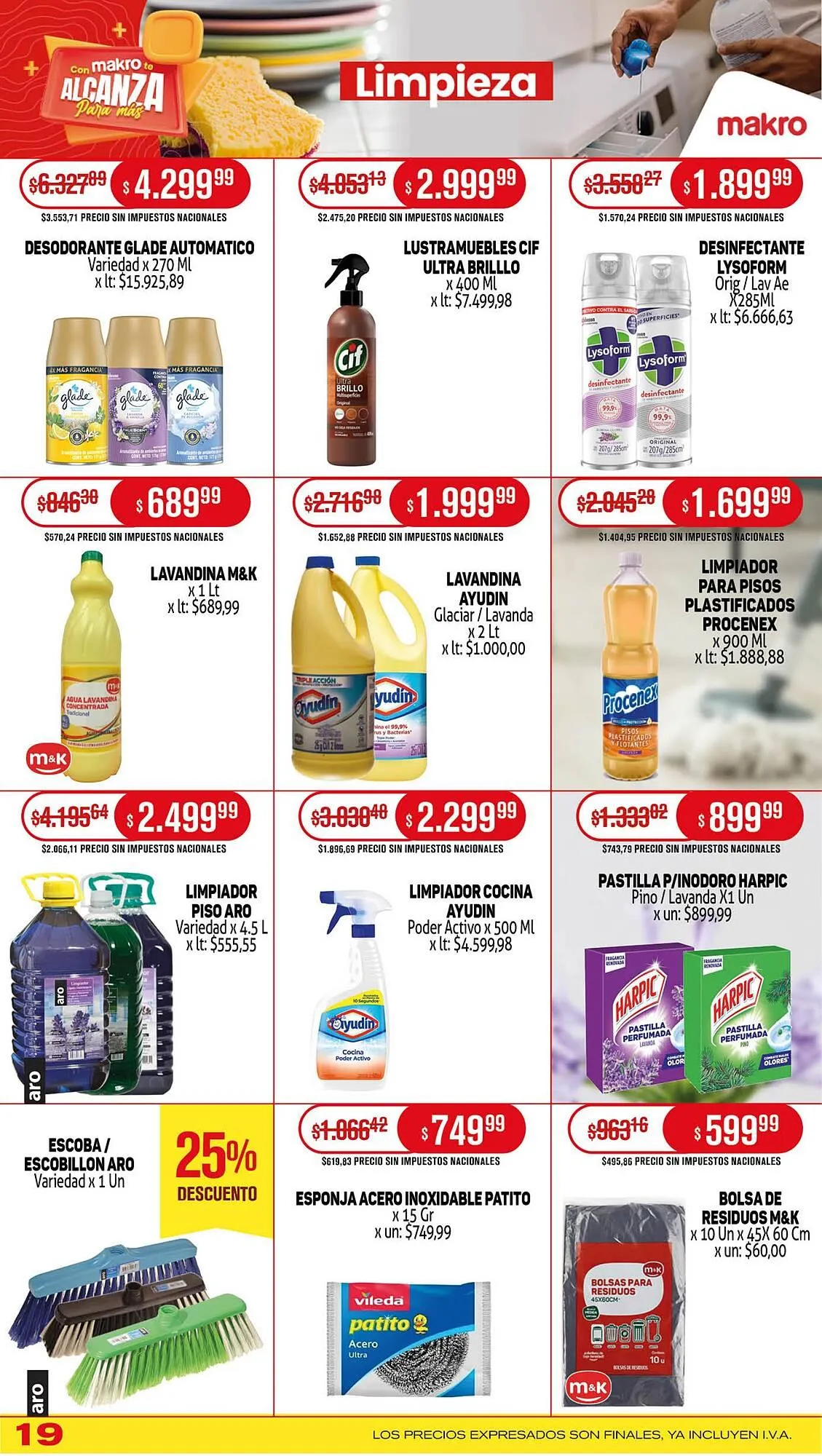 Ofertas de Catálogo Makro 14 de agosto al 20 de agosto 2025 - Página 19 del catálogo