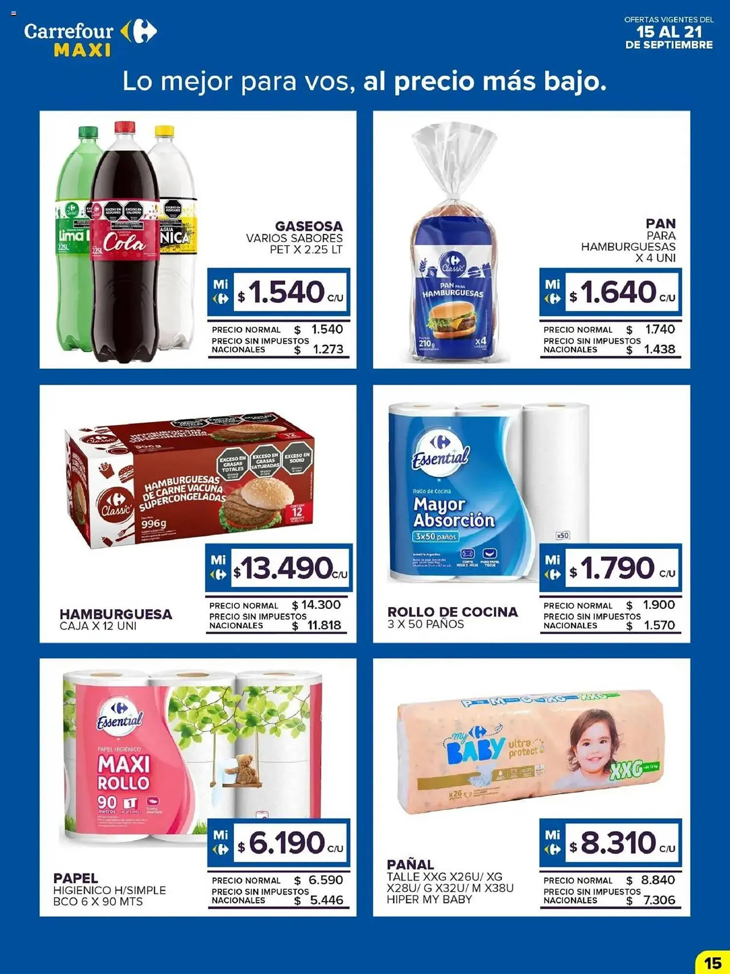 Ofertas de Folleto Carrefour Maxi 12 de septiembre al 22 de septiembre 2025 - Página 15 del catálogo