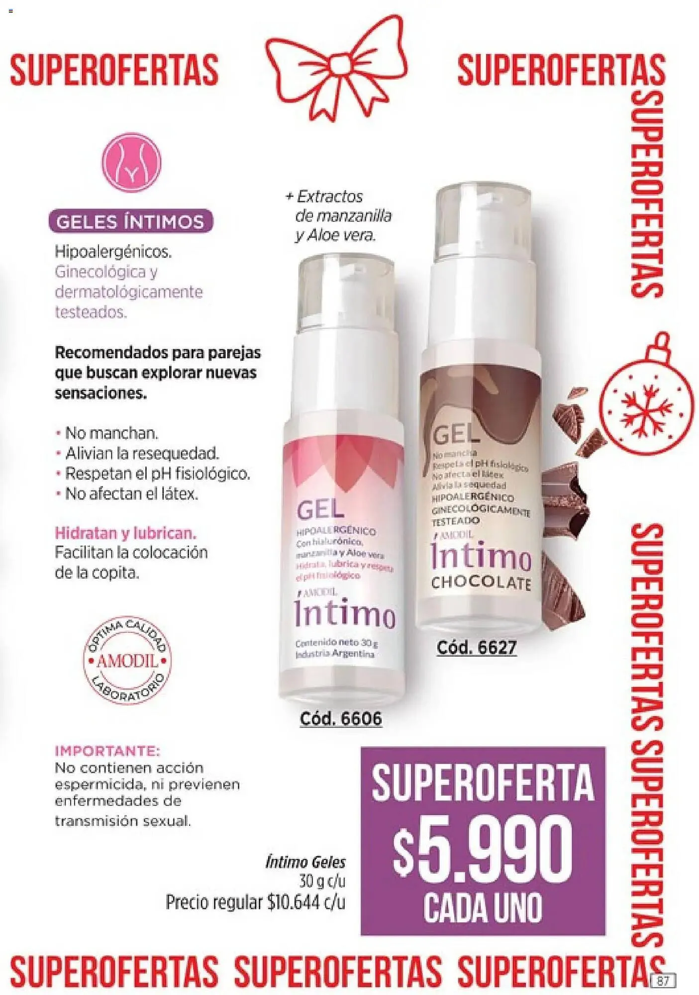 Ofertas de Catálogo Amodil 30 de noviembre al 31 de diciembre 2025 - Página 87 del catálogo