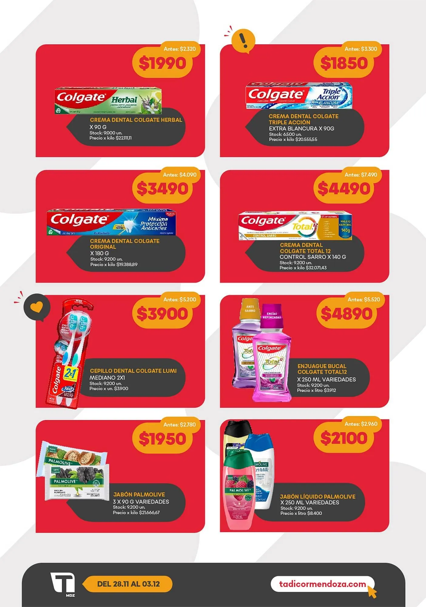 Ofertas de Catálogo Supermercados Tadicor 28 de noviembre al 3 de diciembre 2024 - Página 7 del catálogo