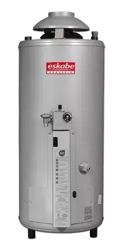 Termotanque multigas Eskabe Acquapiú A5 800 M gris plata 52L