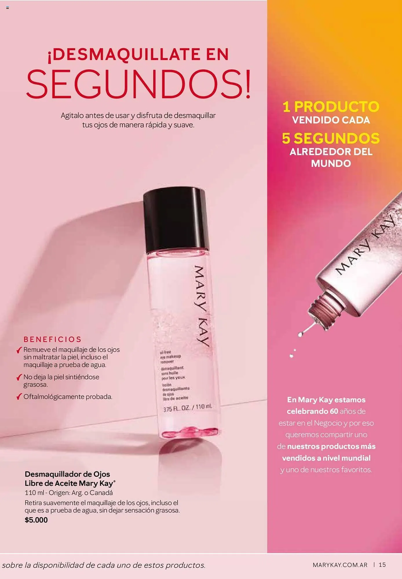 Ofertas de Catálogo Mary Kay 1 de agosto al 31 de agosto 2023 - Página 15 del catálogo