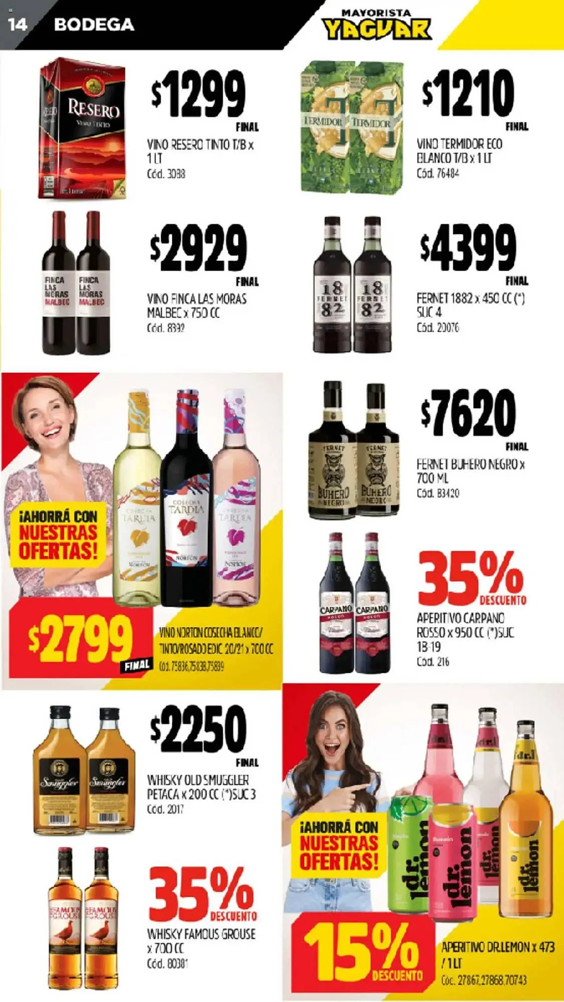 Ofertas de Catálogo Supermercados Yaguar 10 de marzo al 16 de marzo 2025 - Página 15 del catálogo