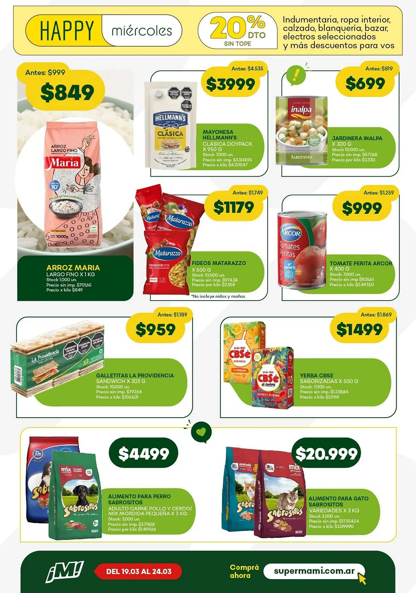 Ofertas de Catálogo Super MAMI 18 de marzo al 24 de marzo 2026 - Página 15 del catálogo