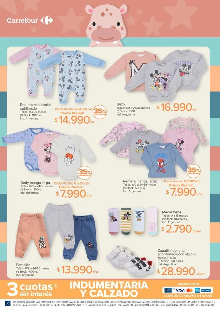 Ofertas de Catálogo Mundo Bebé Hiper 23 de julio al 31 de julio 2024 - Página 12 del catálogo