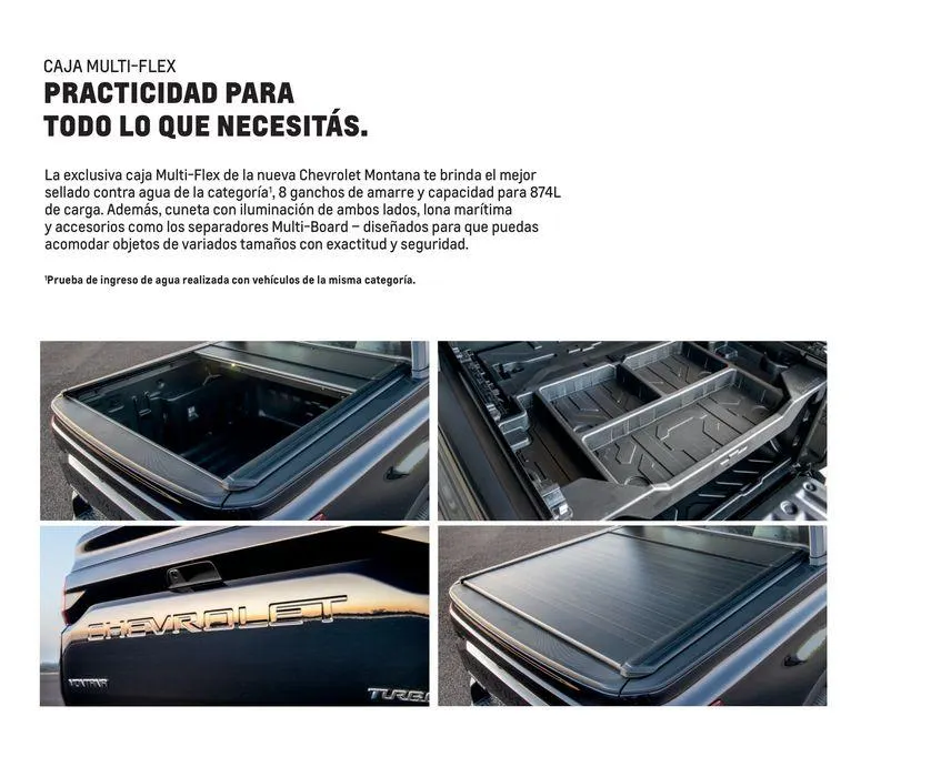 Ofertas de Chevrolet Pickups MONTANA 12 de marzo al 12 de marzo 2025 - Página 3 del catálogo