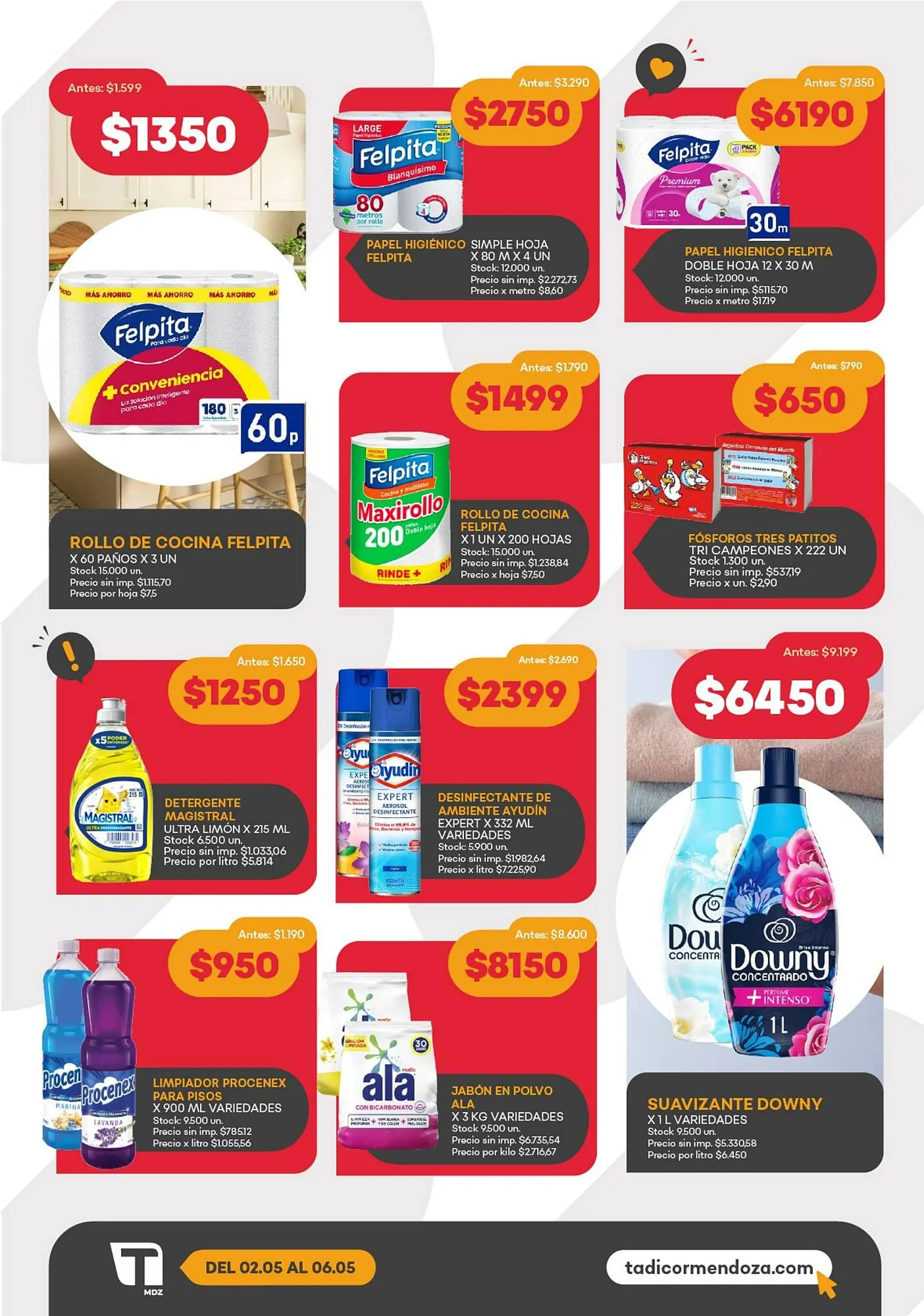Ofertas de Catálogo Supermercados Tadicor 2 de mayo al 2 de junio 2025 - Página 6 del catálogo