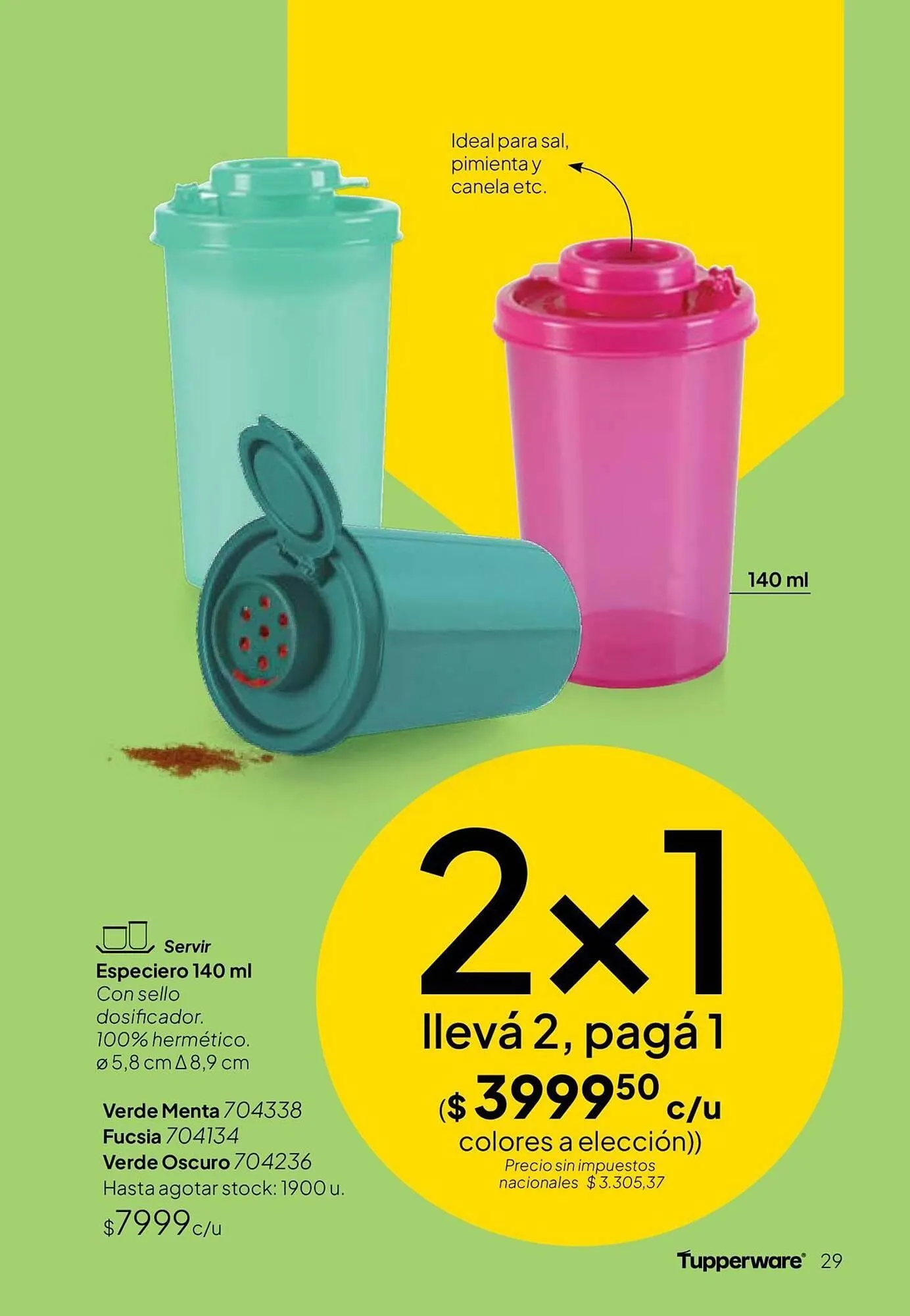 Ofertas de Folleto Tupperware 1 de febrero al 28 de febrero 2026 - Página 30 del catálogo
