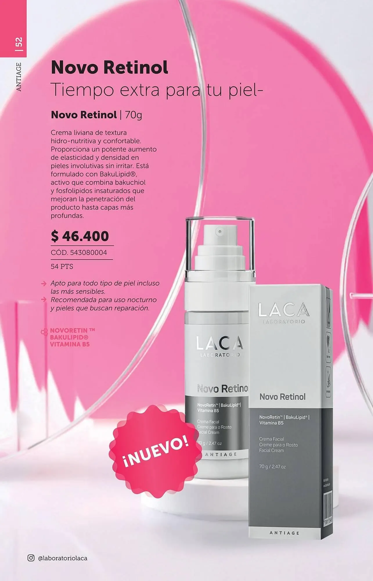Ofertas de Catálogo Laboratorio LACA 3 de octubre al 31 de enero 2026 - Página 52 del catálogo