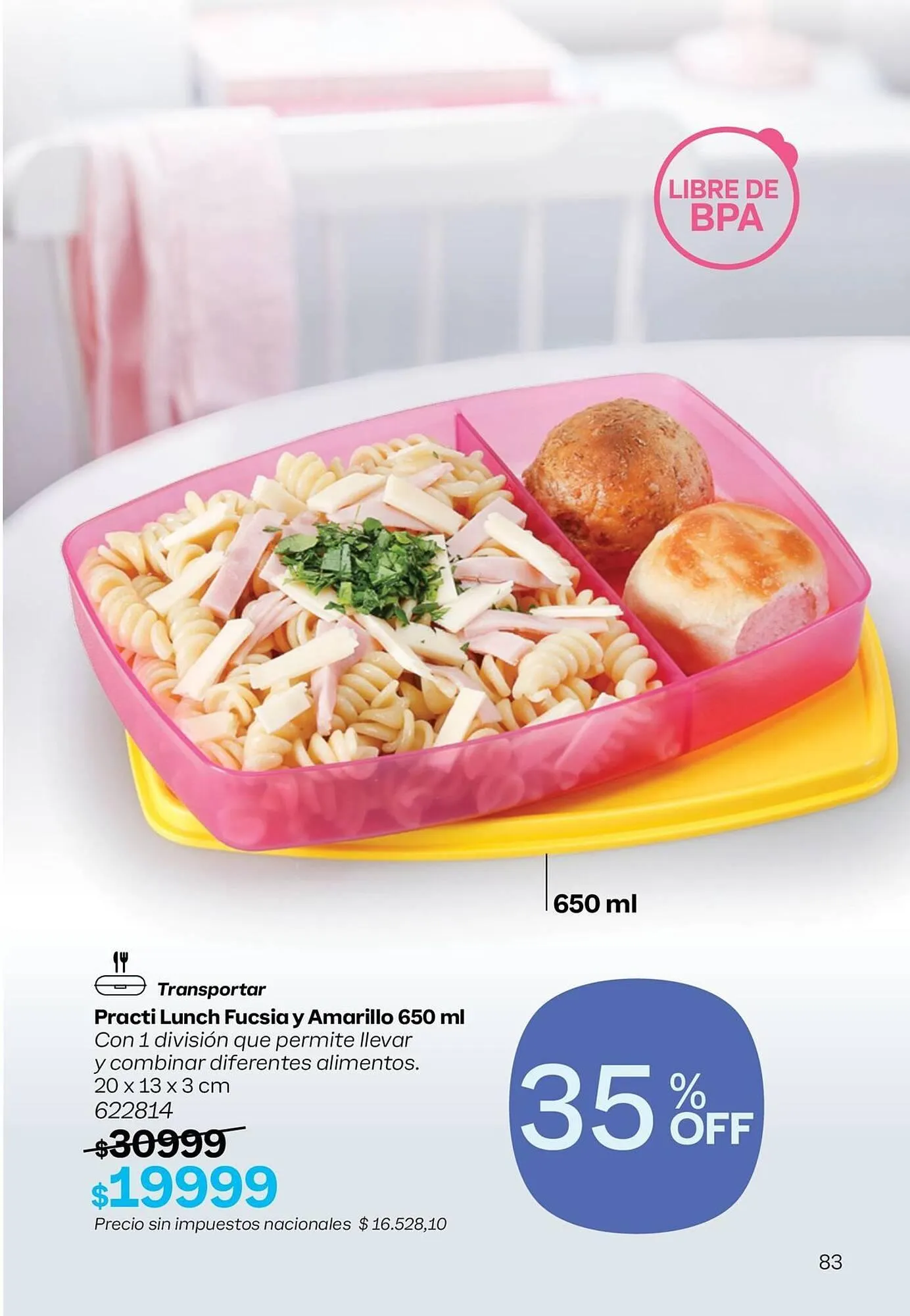 Ofertas de Folleto Tupperware 2 de diciembre al 6 de diciembre 2025 - Página 84 del catálogo