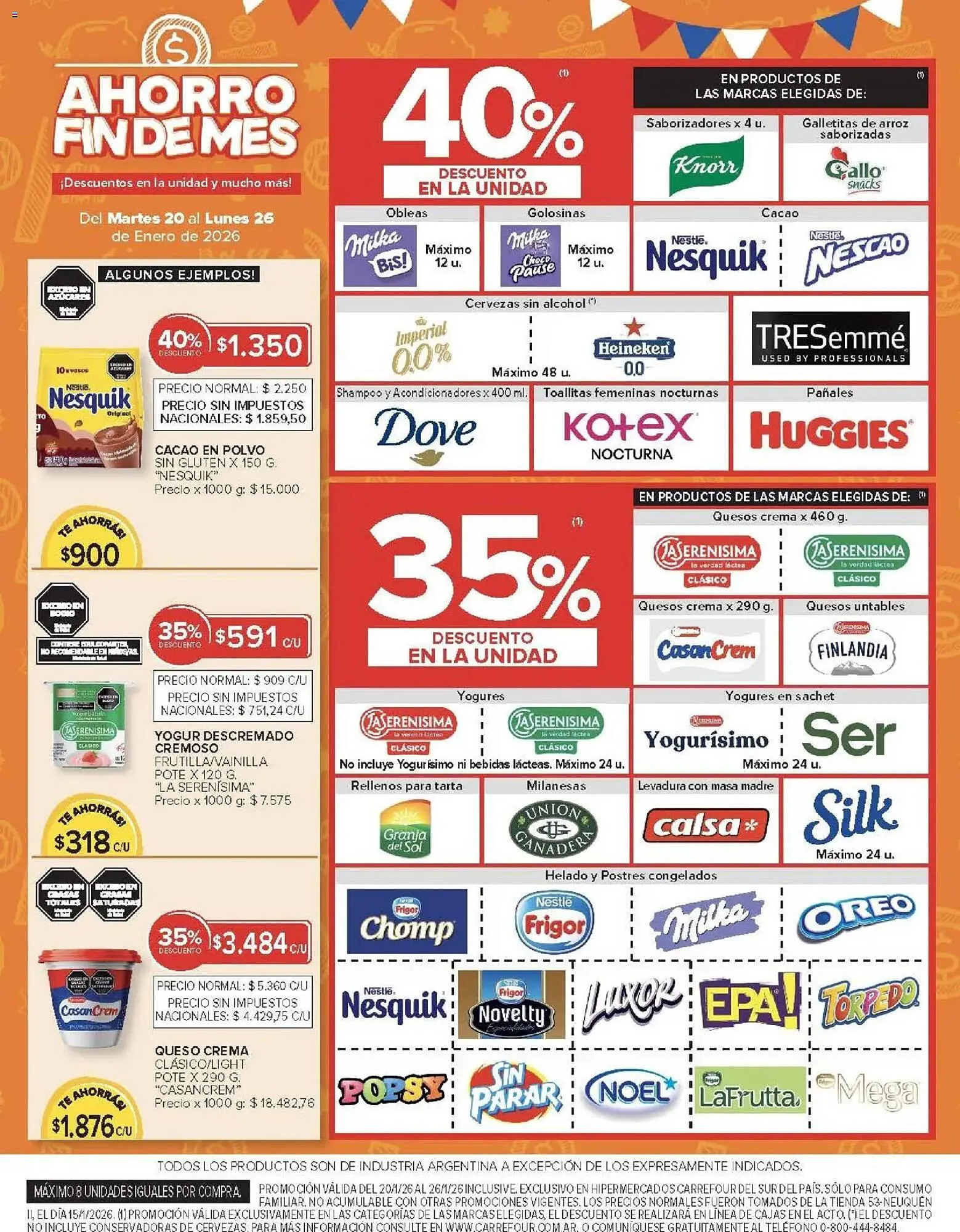 Ofertas de Catálogo Carrefour 20 de enero al 26 de enero 2026 - Página 9 del catálogo