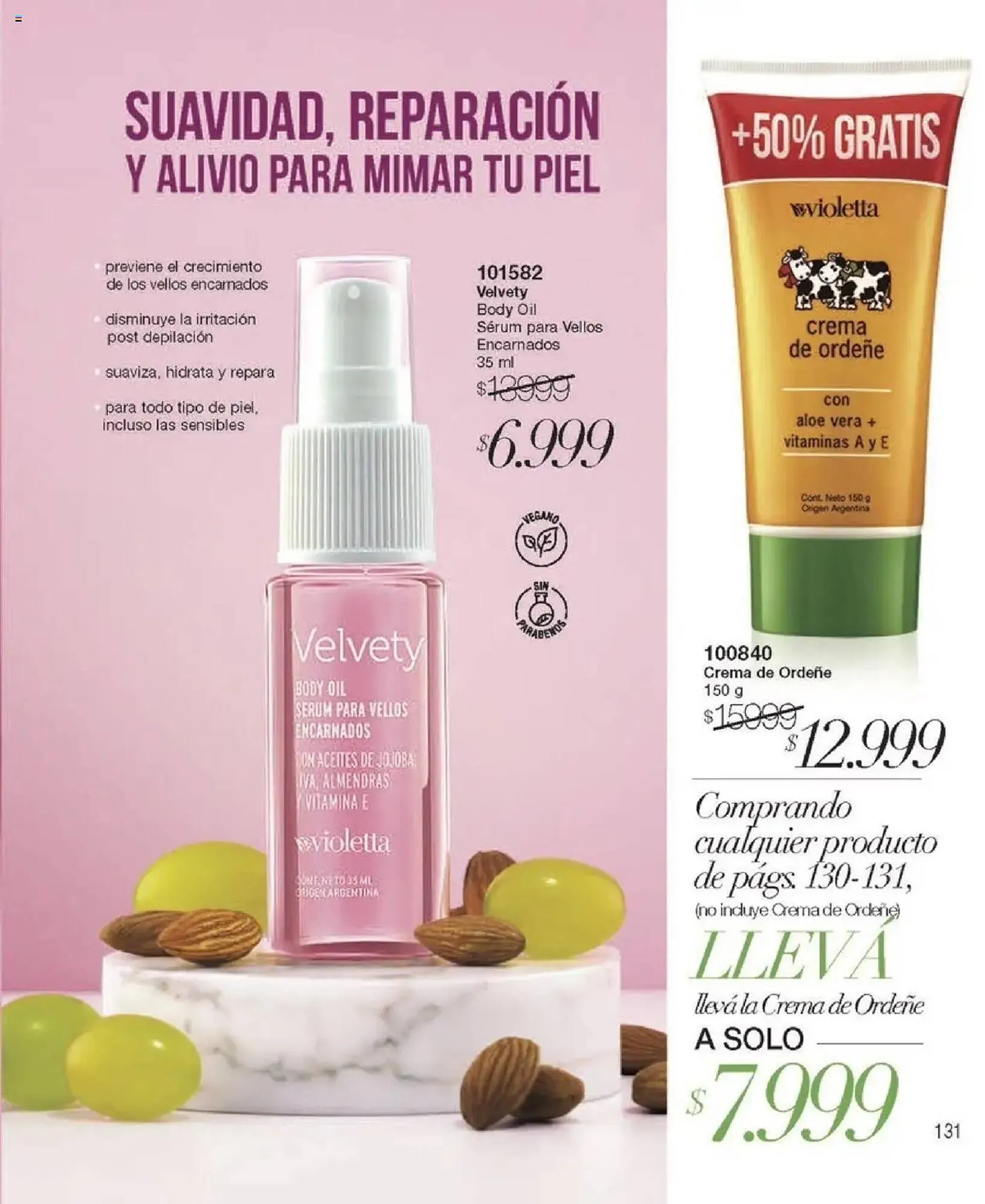 Ofertas de Catálogo Violetta Cosméticos 9 de octubre al 12 de noviembre 2025 - Página 131 del catálogo