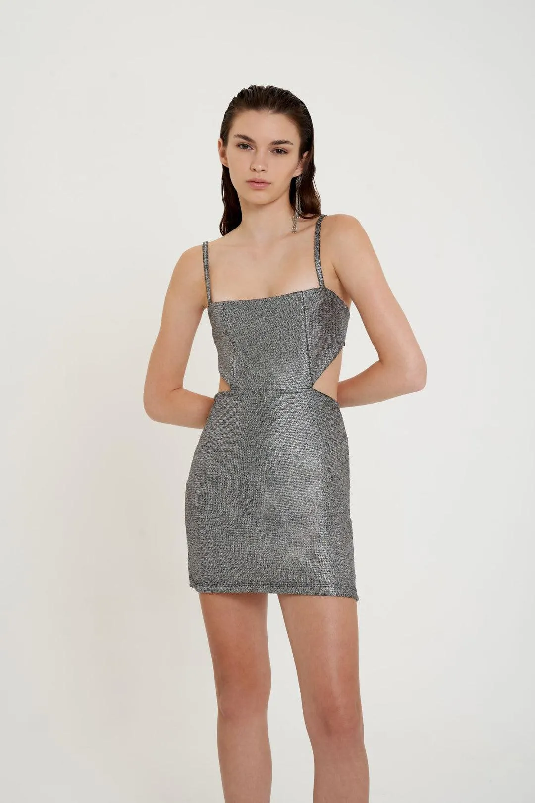 Vestido Callie - Plata