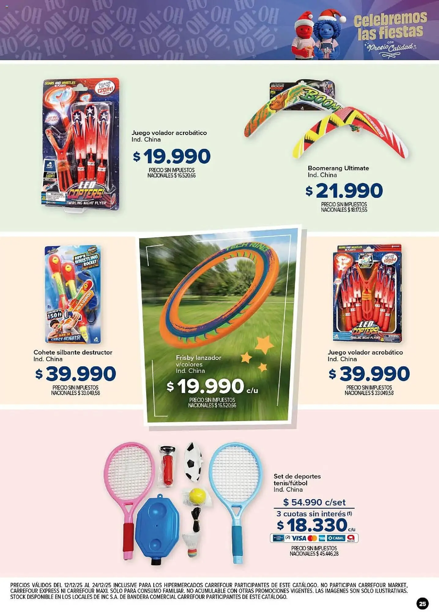 Ofertas de Catálogo Carrefour 12 de diciembre al 24 de diciembre 2025 - Página 25 del catálogo