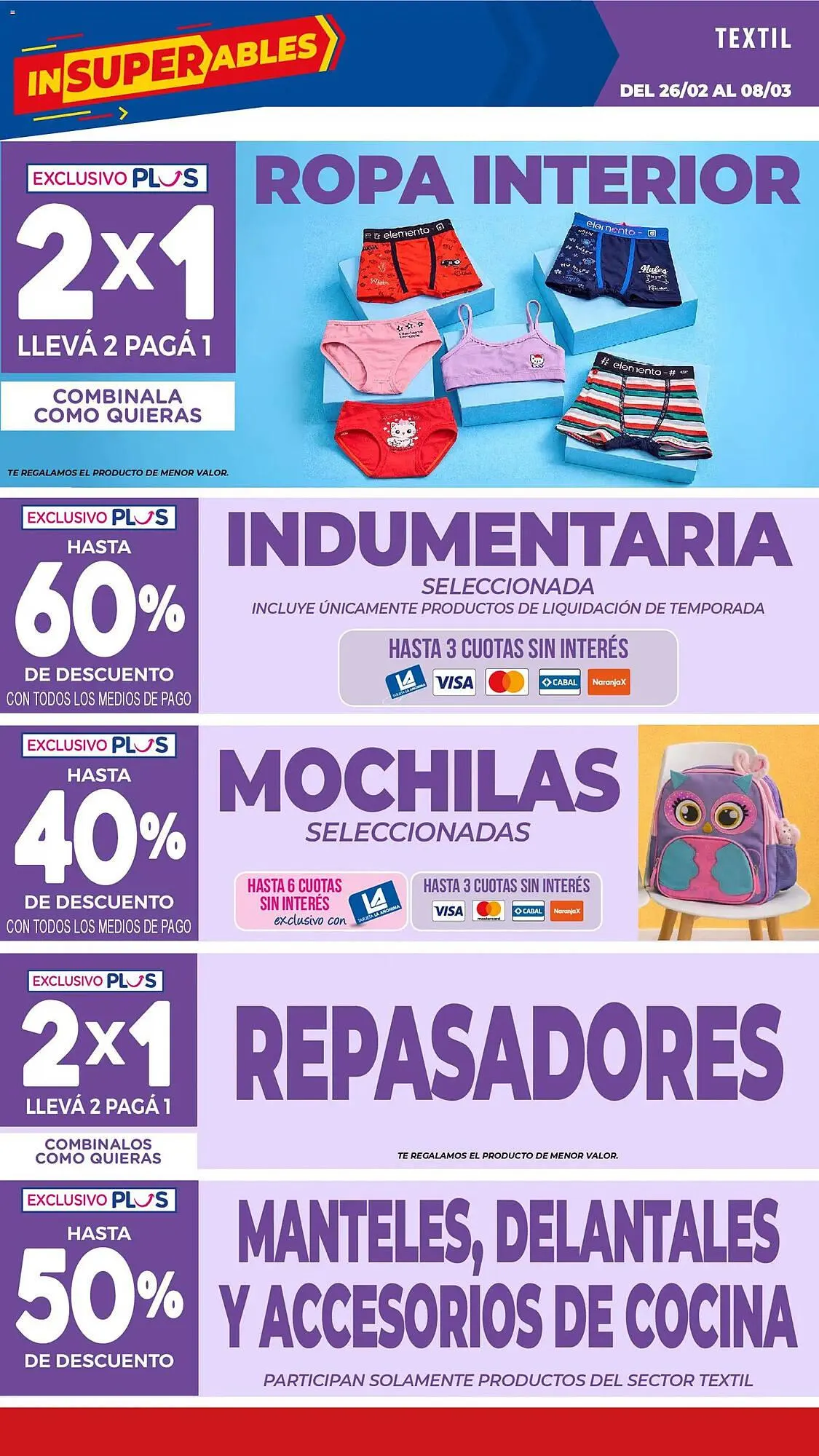 Ofertas de Catálogo La Anonima 26 de febrero al 8 de marzo 2026 - Página 43 del catálogo