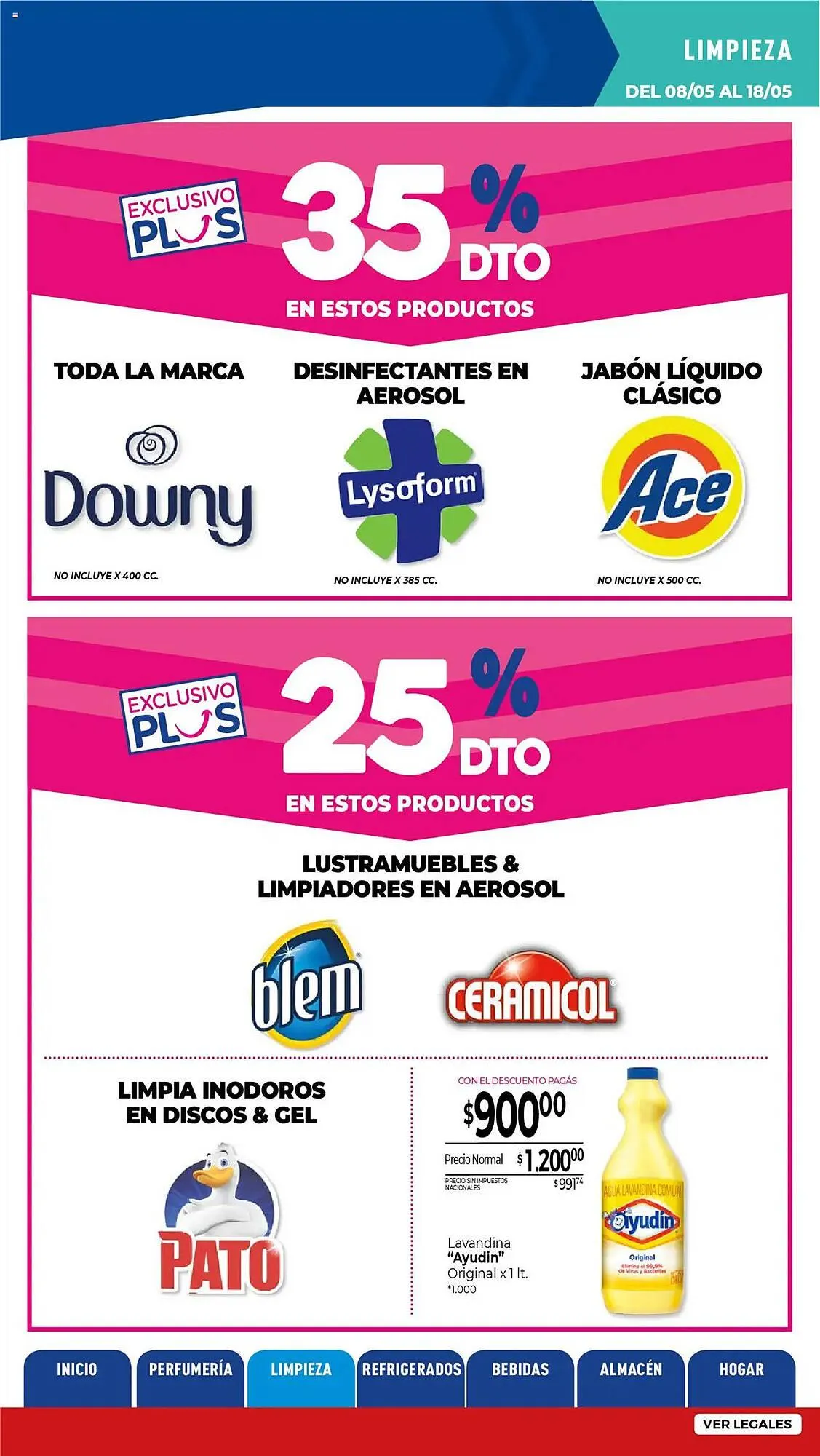 Ofertas de Catálogo La Anonima 8 de mayo al 18 de mayo 2025 - Página 10 del catálogo