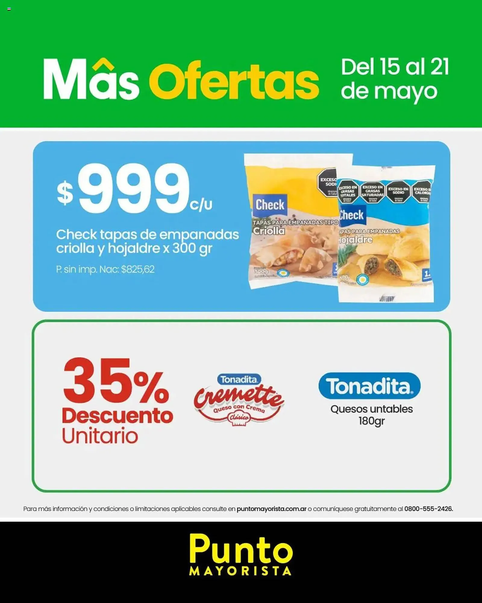 Ofertas de Catálogo Punto Mayorista 15 de mayo al 22 de mayo 2025 - Página 1 del catálogo