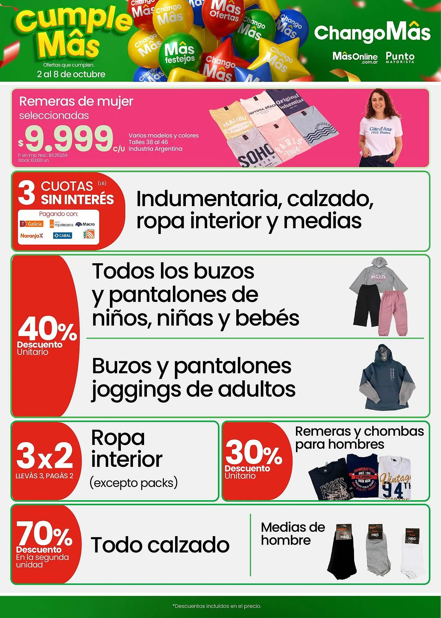 Ofertas de Catálogo Punto Mayorista 2 de octubre al 13 de octubre 2025 - Página 12 del catálogo