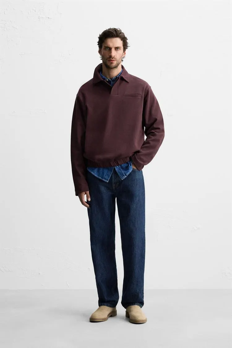 POLO INTERLOCK BOLSILLO