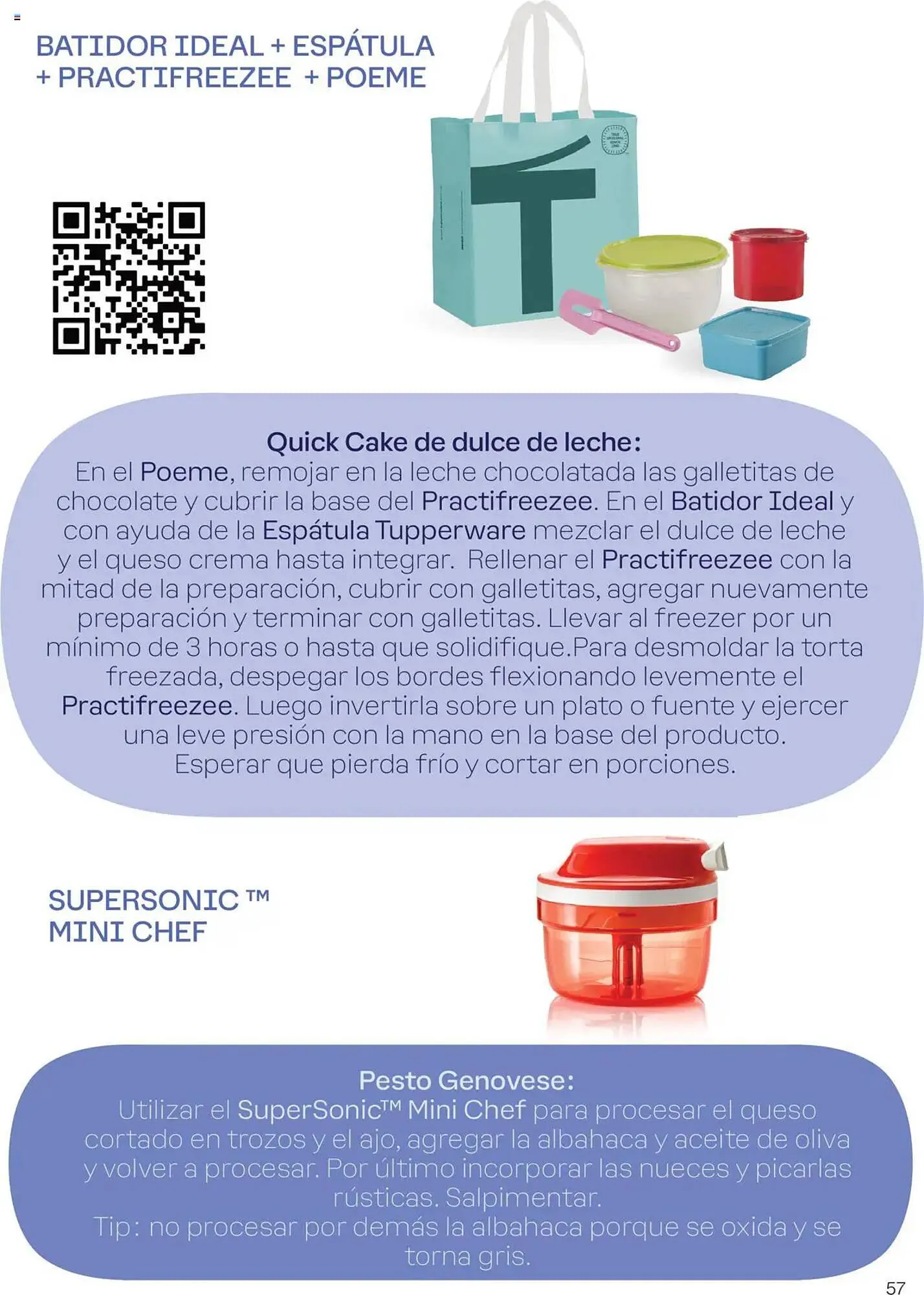 Ofertas de Folleto Tupperware 15 de septiembre al 1 de enero 2026 - Página 57 del catálogo