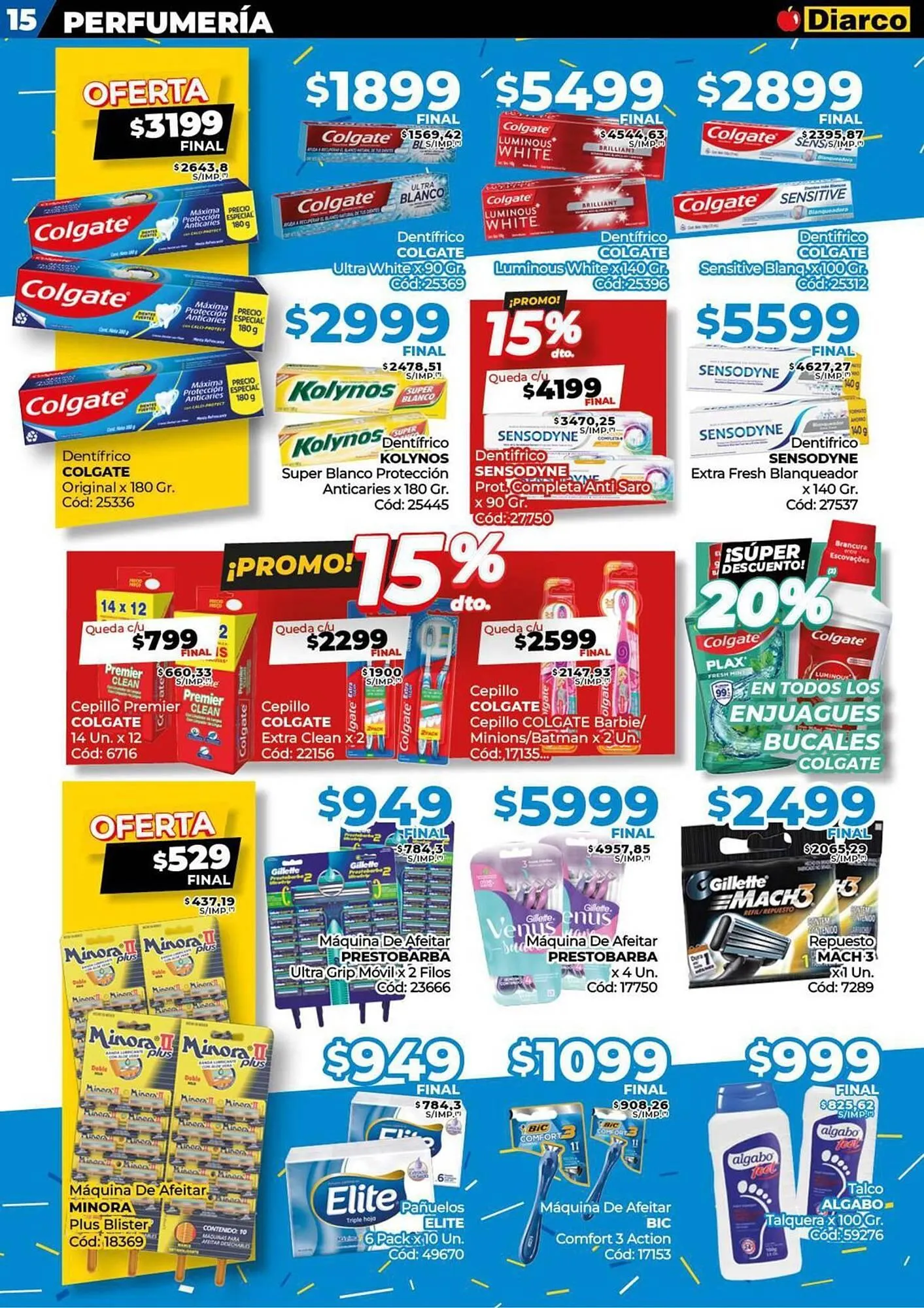 Ofertas de Catálogo Diarco 11 de agosto al 16 de agosto 2025 - Página 15 del catálogo