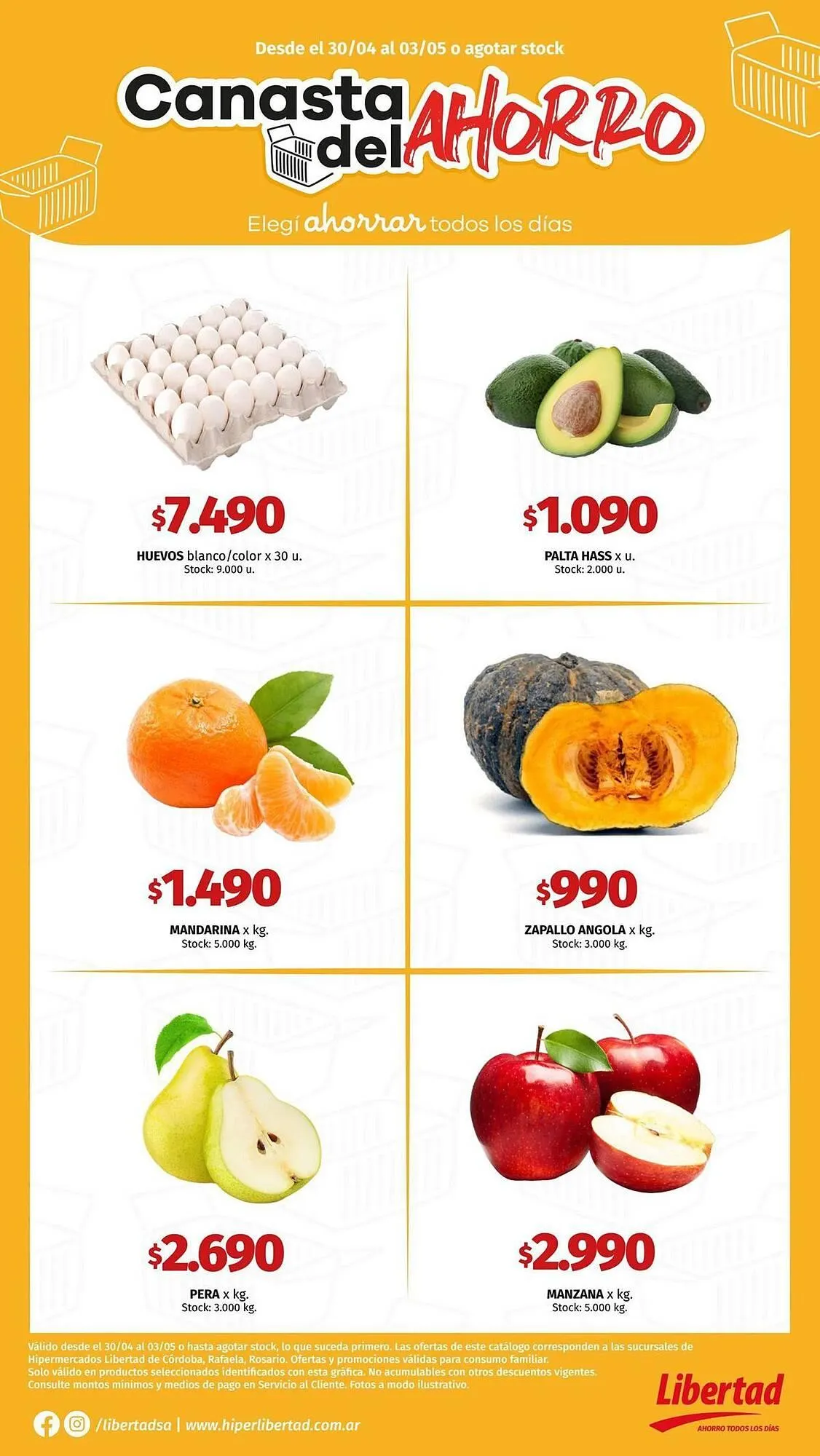 Ofertas de Catálogo Hipermercado Libertad 30 de abril al 6 de mayo 2026 - Página 3 del catálogo