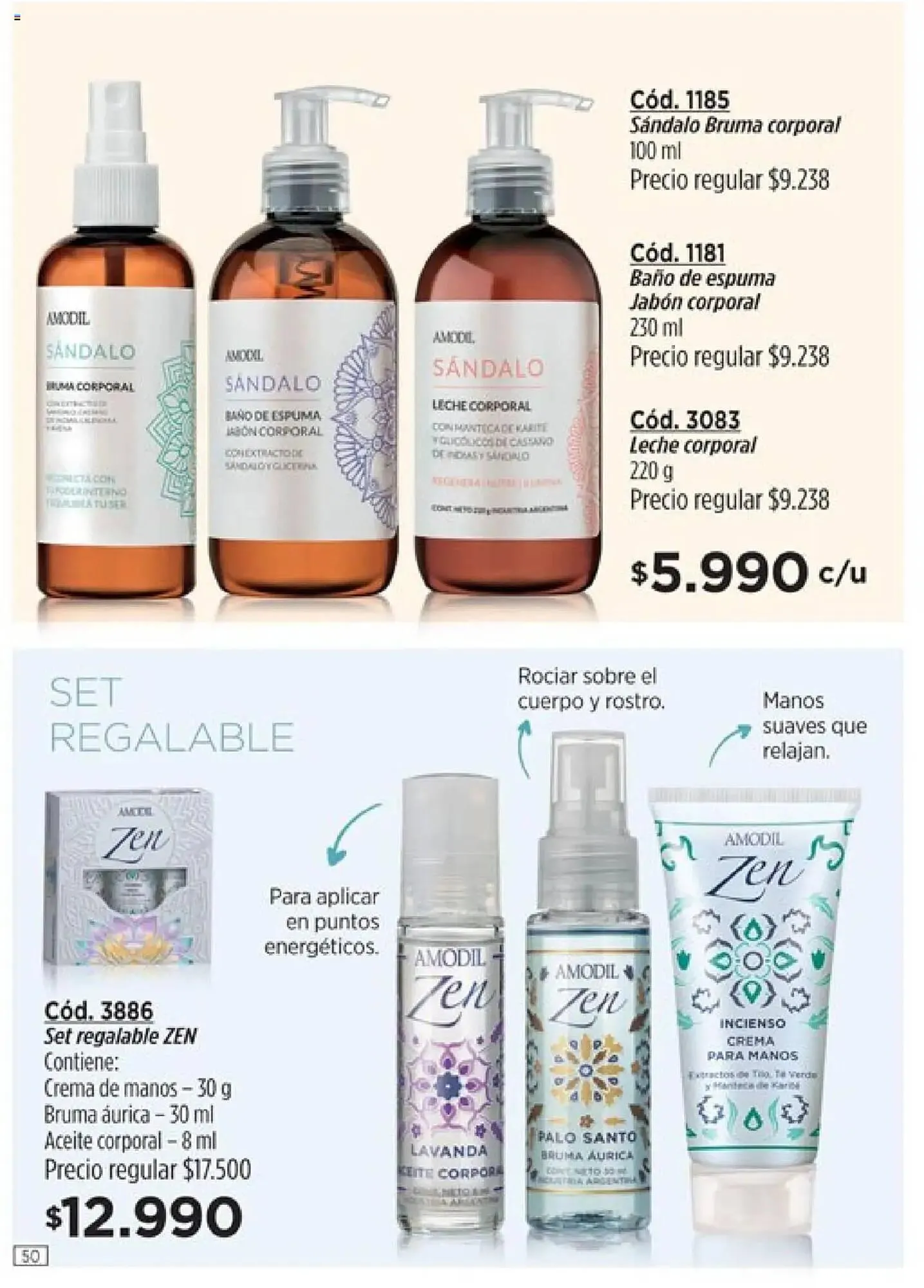 Ofertas de Catálogo Amodil 3 de mayo al 18 de mayo 2025 - Página 50 del catálogo