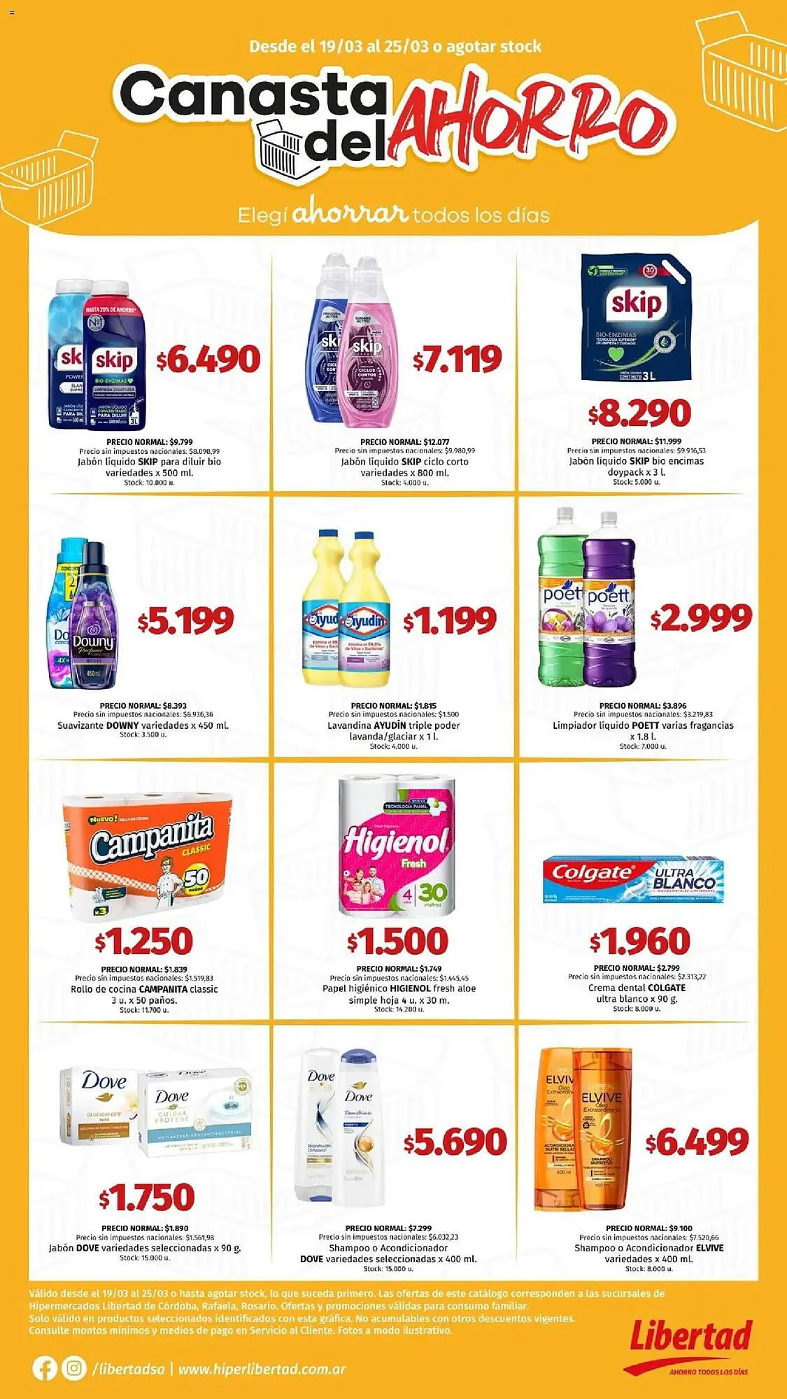 Ofertas de Catálogo Hipermercado Libertad 19 de marzo al 25 de marzo 2026 - Página 6 del catálogo