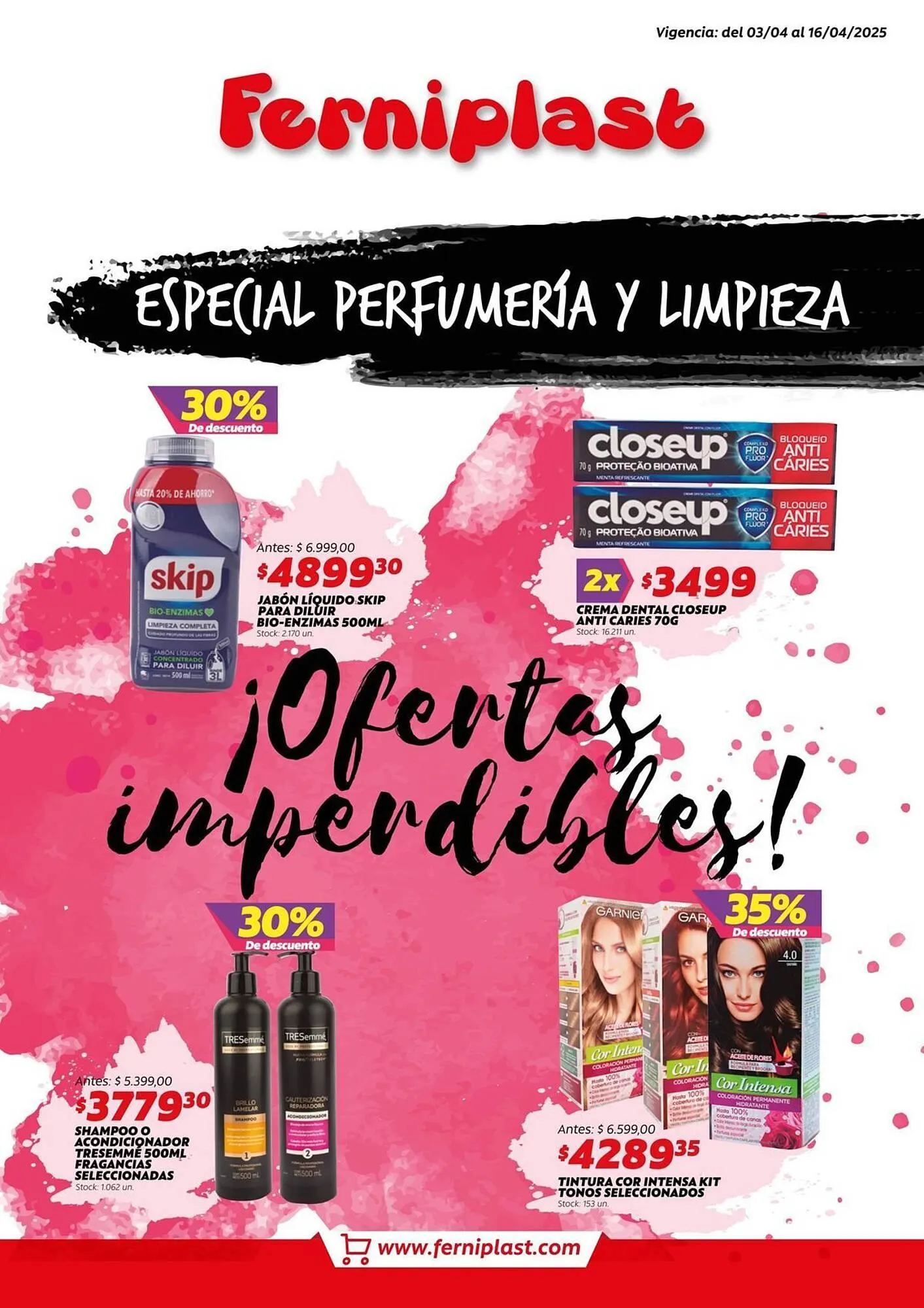 Ofertas de Catálogo Ferniplast 9 de abril al 16 de abril 2025 - Página 1 del catálogo