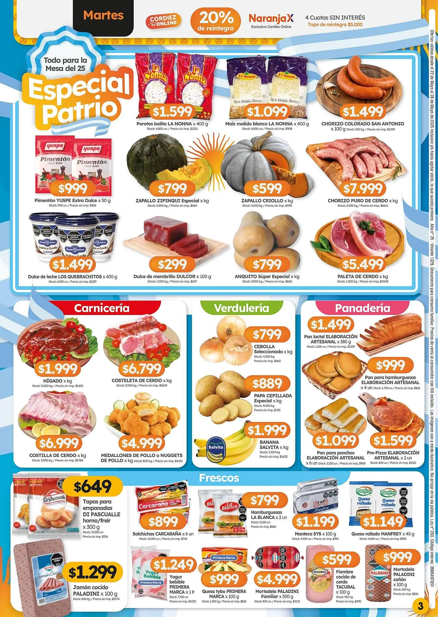 Ofertas de Catálogo Cordiez 22 de mayo al 28 de mayo 2025 - Página 3 del catálogo