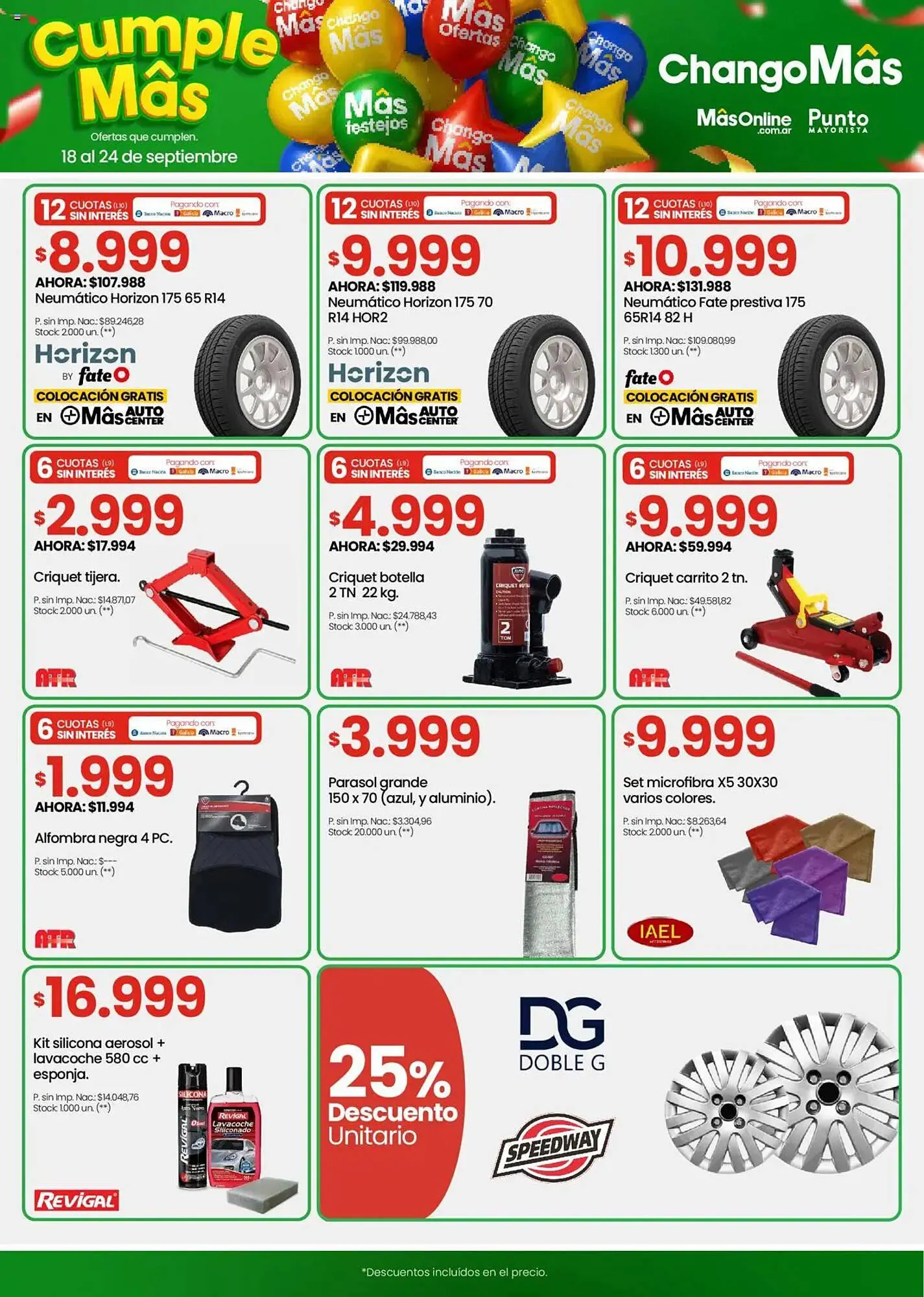 Ofertas de Catálogo Changomas 18 de septiembre al 24 de septiembre 2025 - Página 14 del catálogo